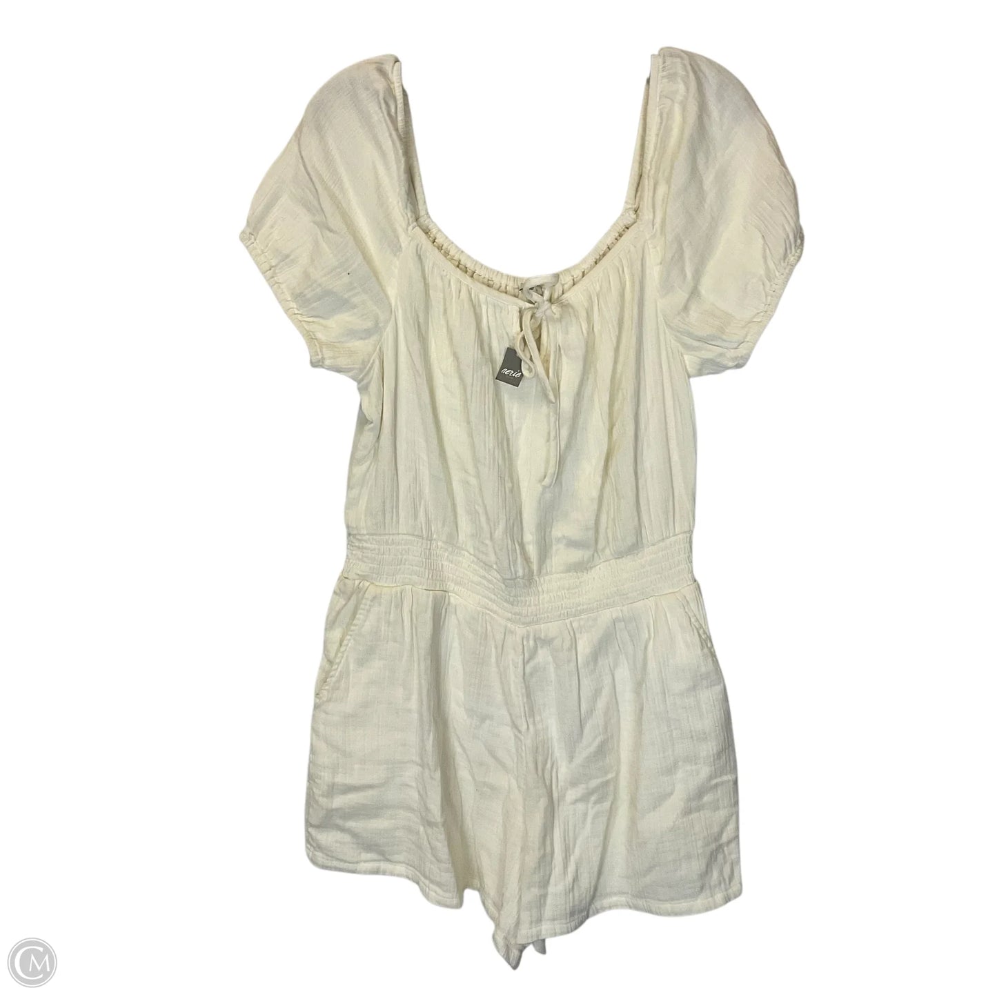 Romper By Aerie In Cream, Size: L