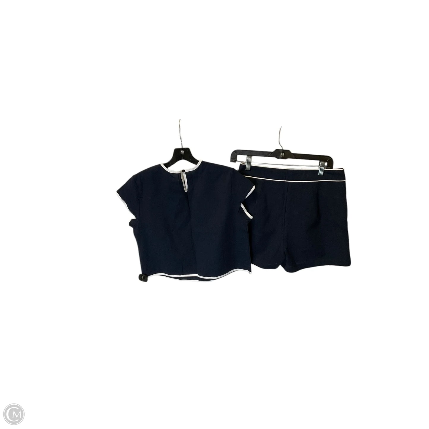 Shorts Set By Clothes Mentor In Blue, Size: M