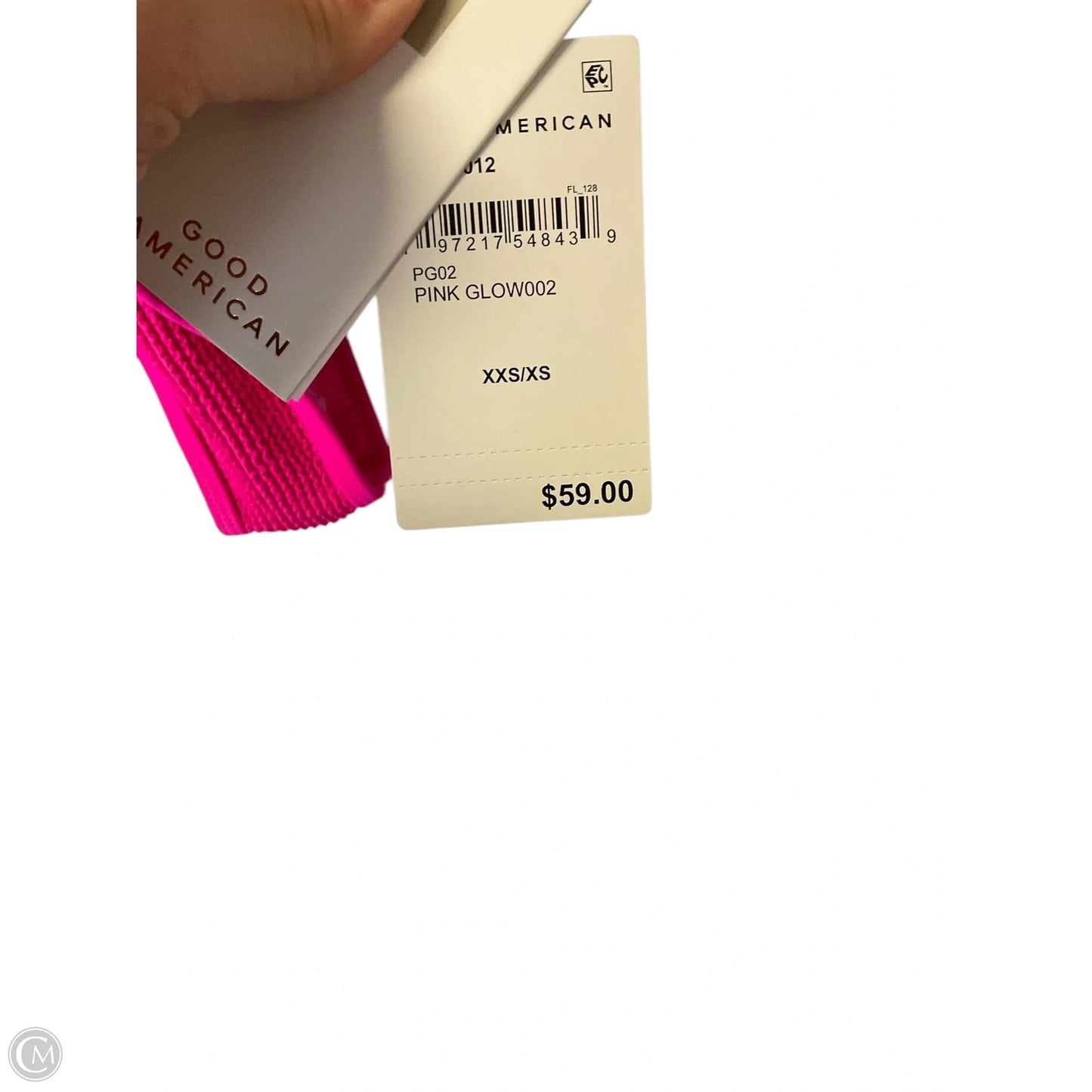 Swimsuit 2pc By Good American In Pink, Size: Xxs