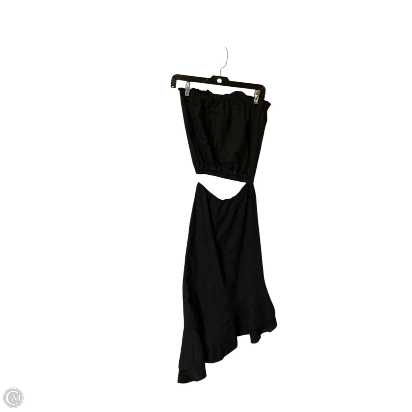 Dress Casual Midi By Clothes Mentor In Black, Size: Xs