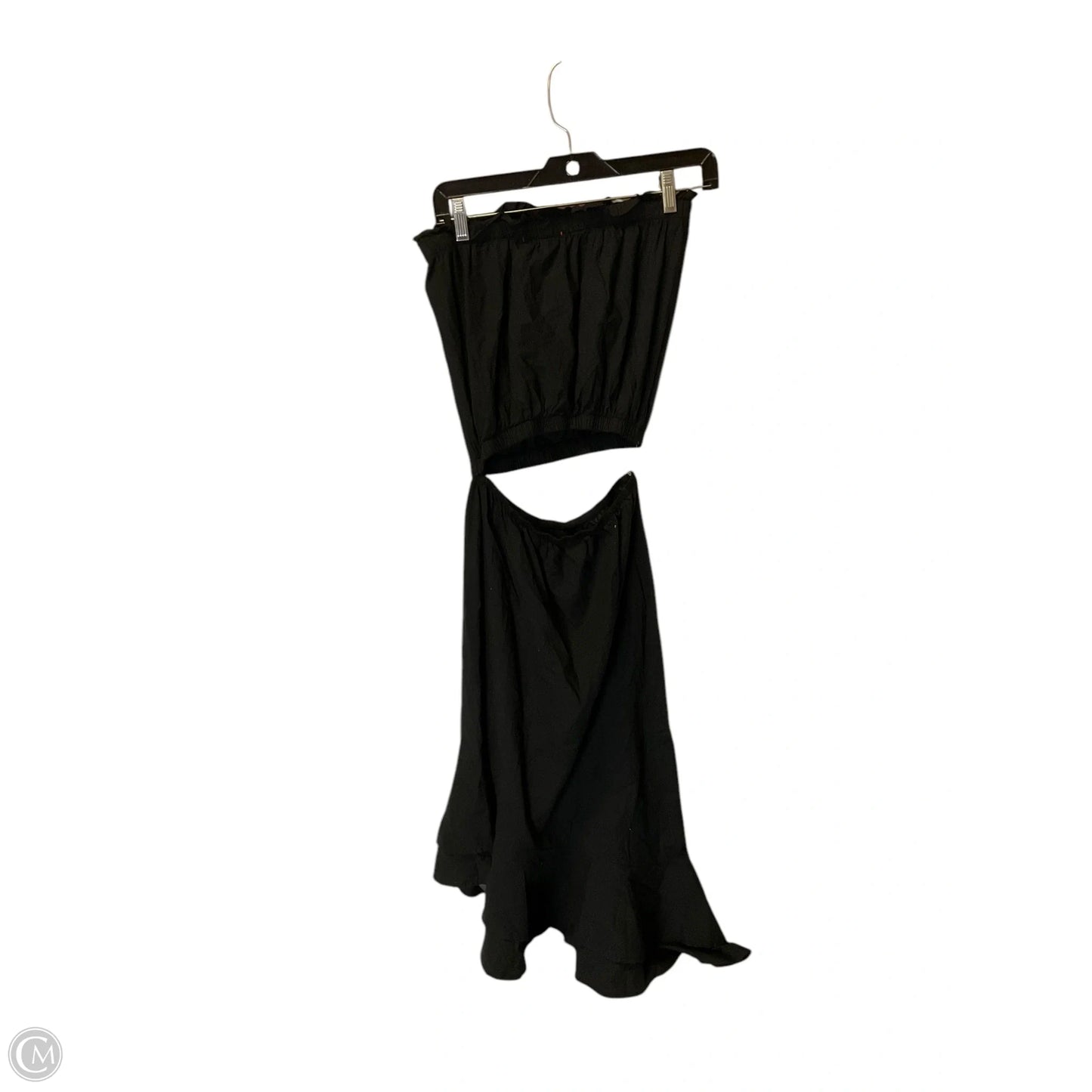 Dress Casual Midi By Clothes Mentor In Black, Size: Xs