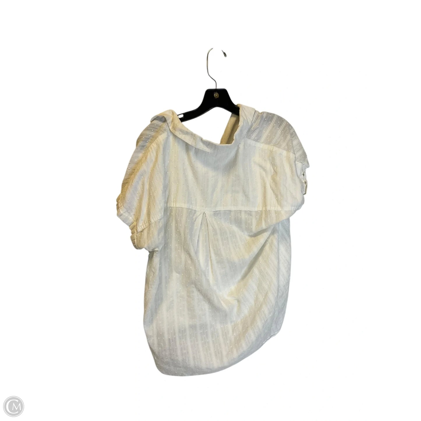 Top Short Sleeve Basic By Jane And Delancey In White, Size: L