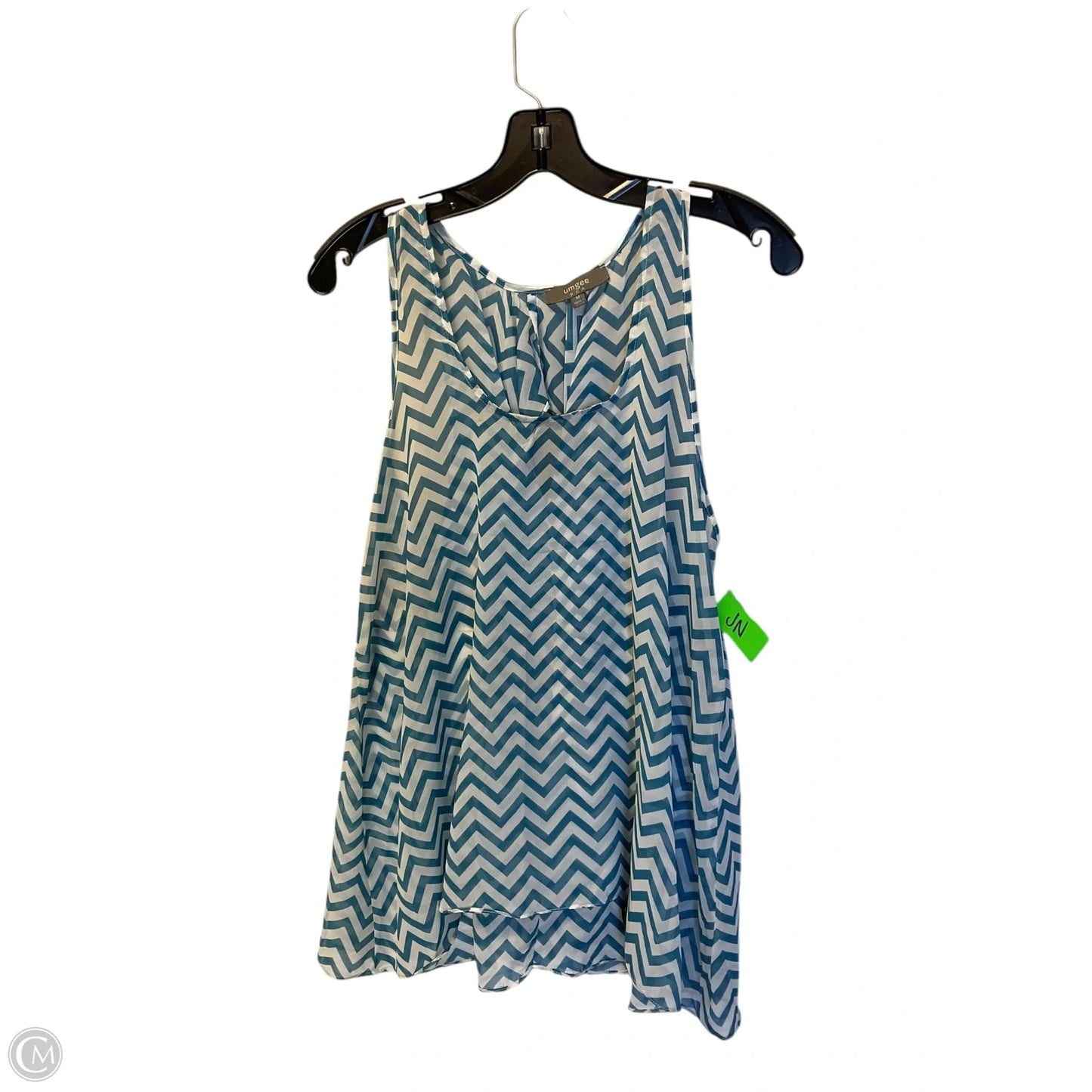 Top Sleeveless By Umgee In Striped Pattern, Size: M