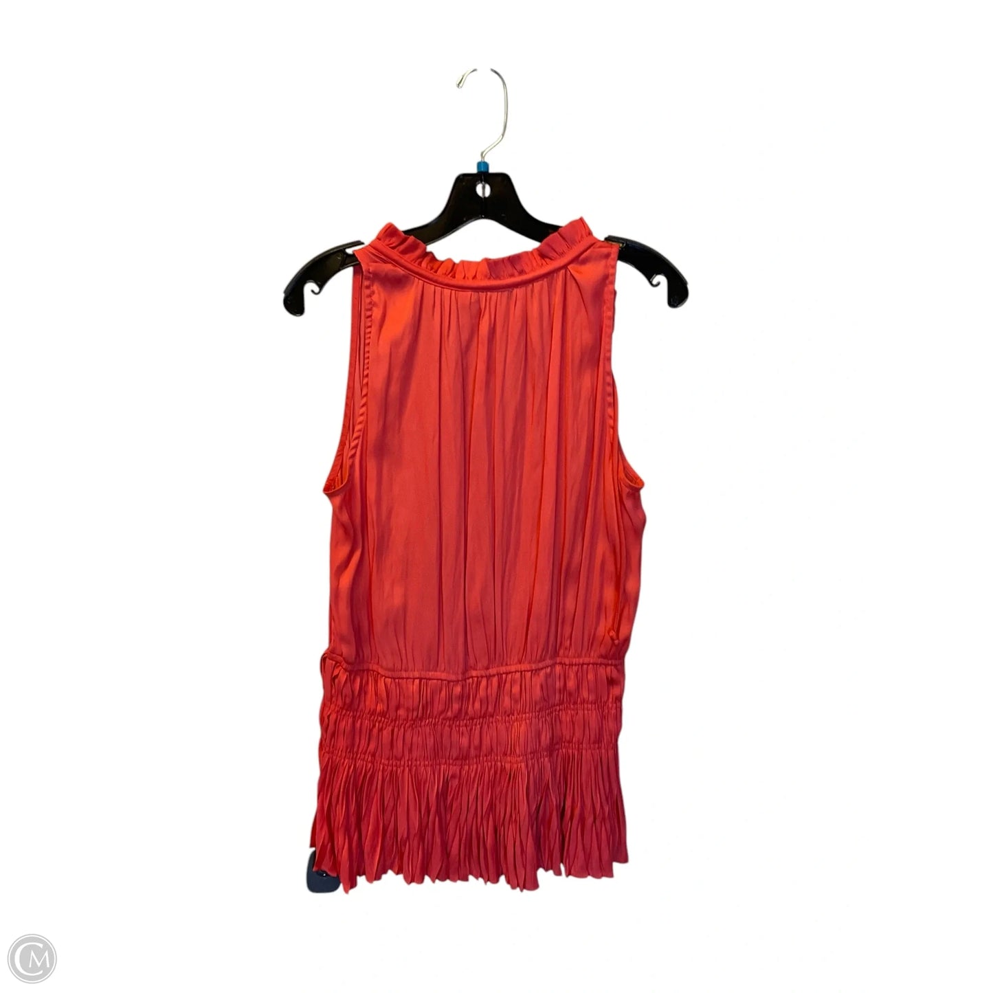 Top Sleeveless Basic By Current Air In Orange, Size: M