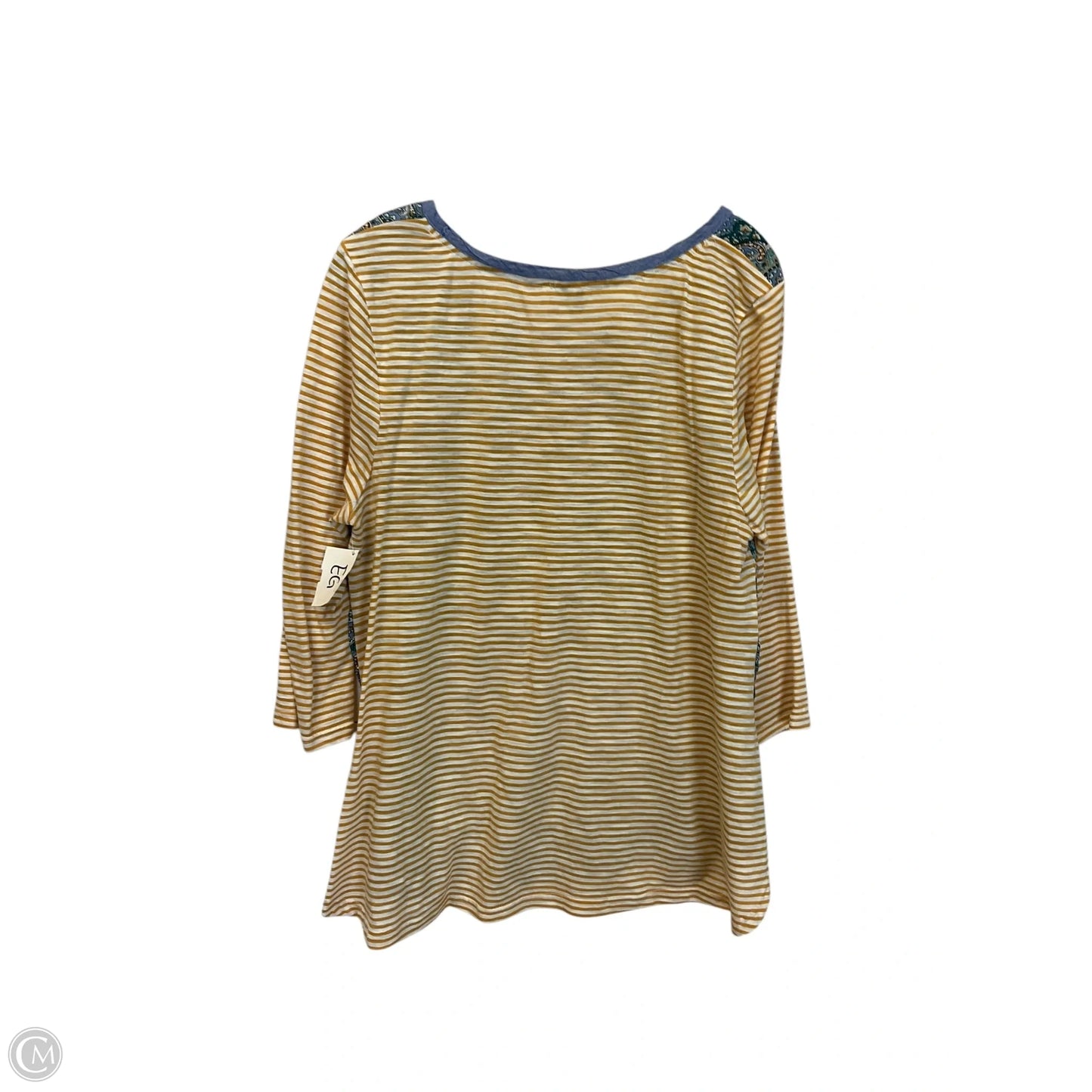Top 3/4 Sleeve By Anthropologie In Multi-colored, Size: Xl