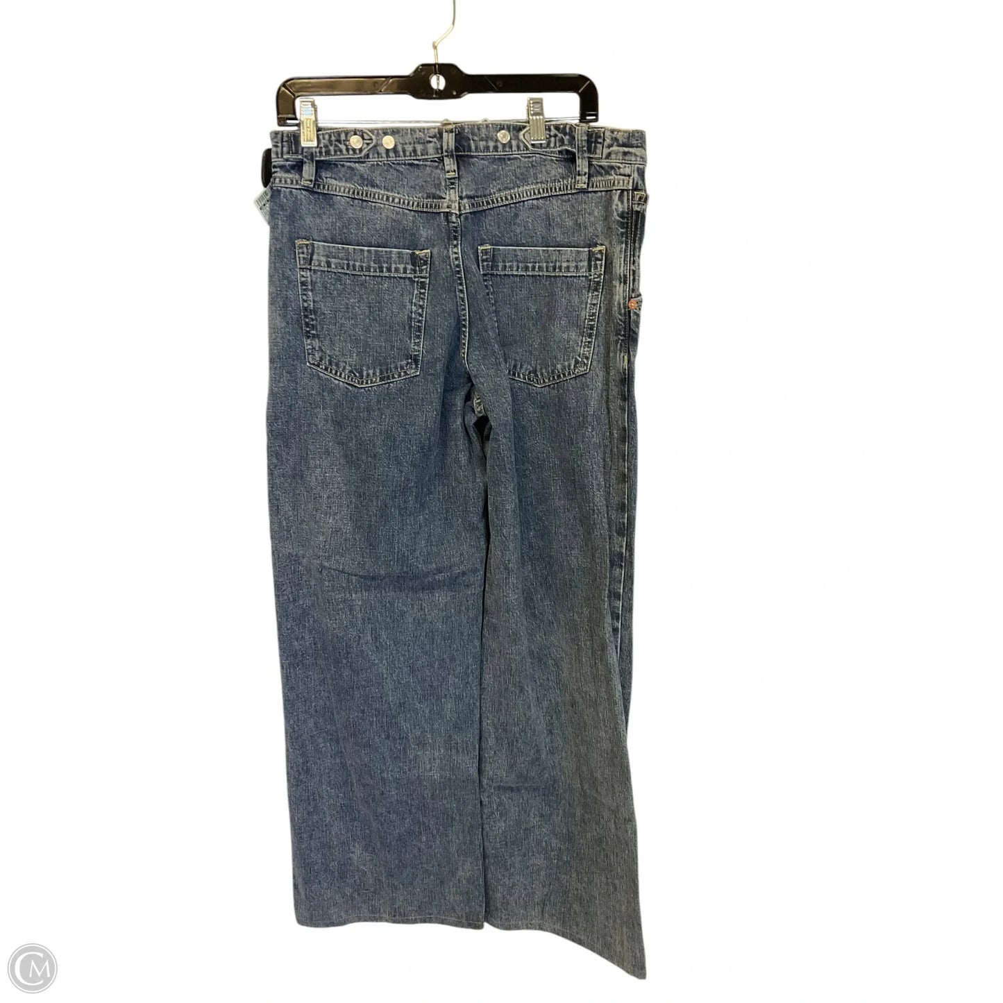 Jeans Wide Leg By We The Free In Blue Denim, Size: 2