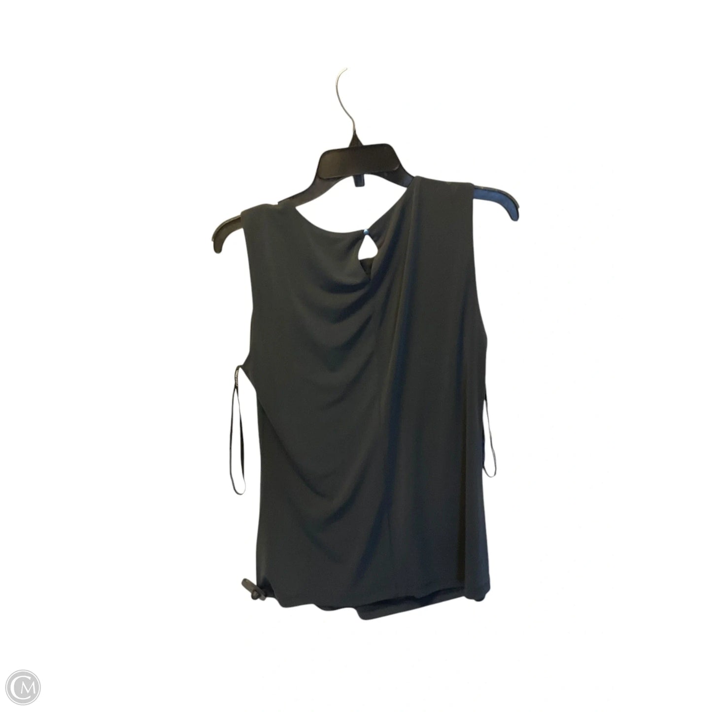 Top Sleeveless By Calvin Klein In Grey, Size: M