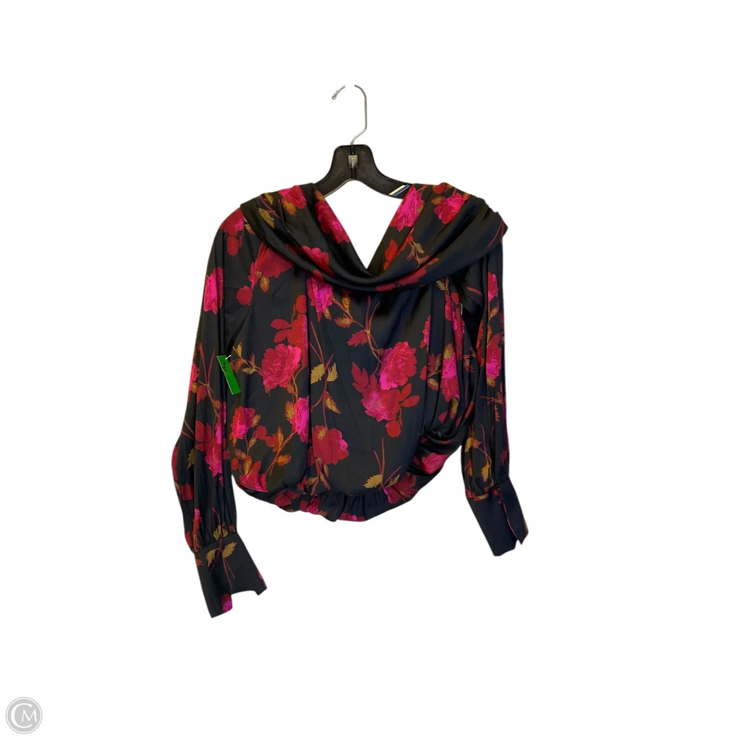 Top Long Sleeve By Free People In Floral Print, Size: Xs