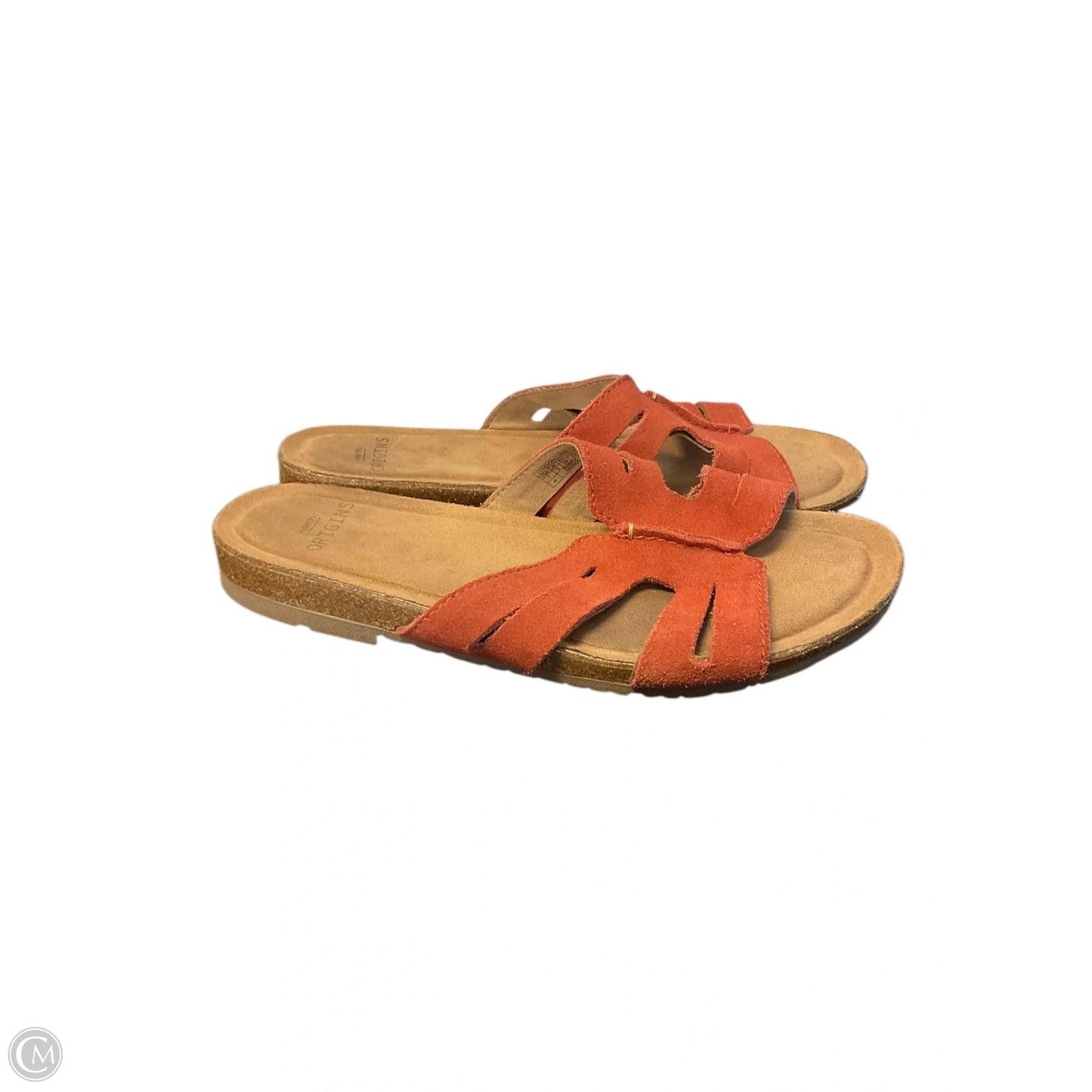 Shoes Flats By Earth In Orange, Size: 7