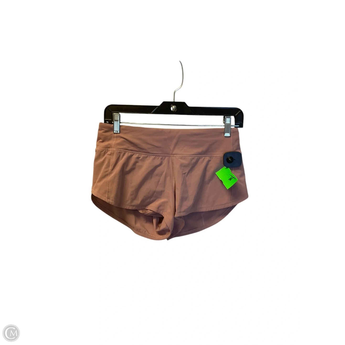 Athletic Shorts By Lululemon In Pink, Size: 4