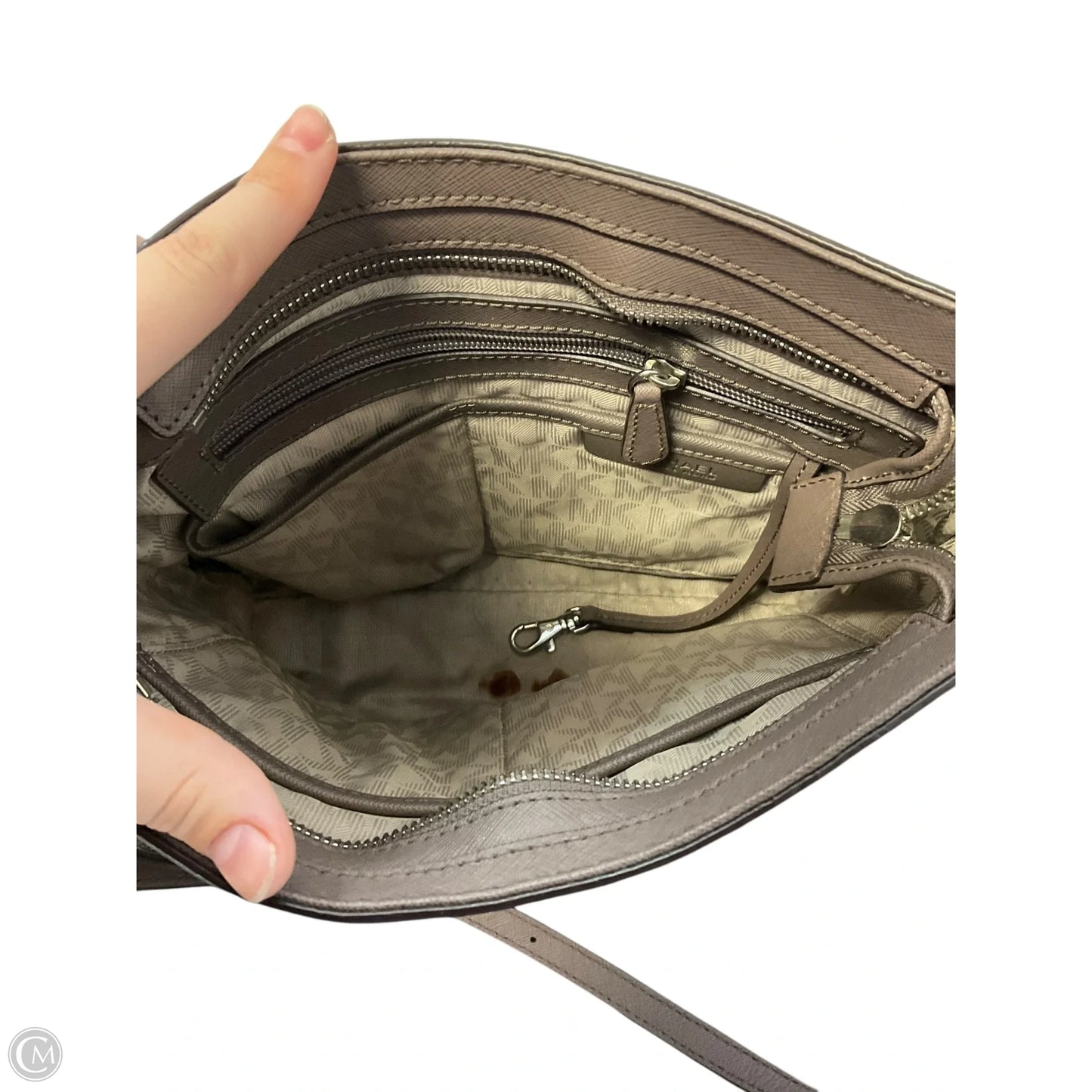 Crossbody Designer By Michael Kors, Size: Medium