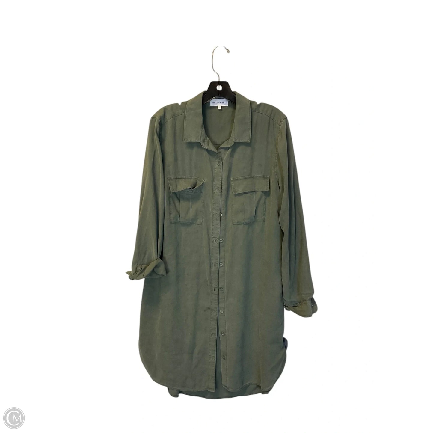 Dress Casual Short By Bella Dahl In Green, Size: L