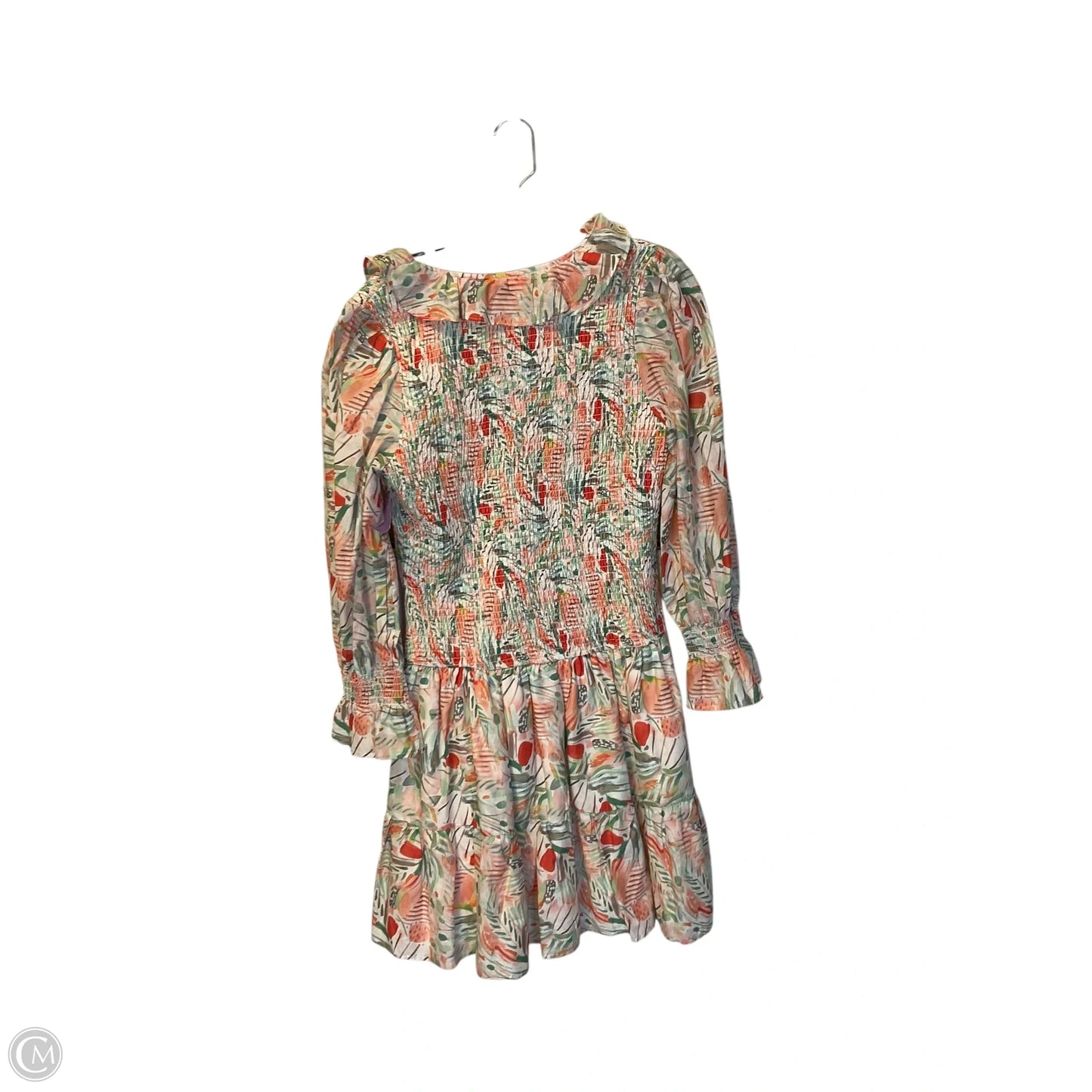 Dress Casual Short By Vestique In Floral Print, Size: L
