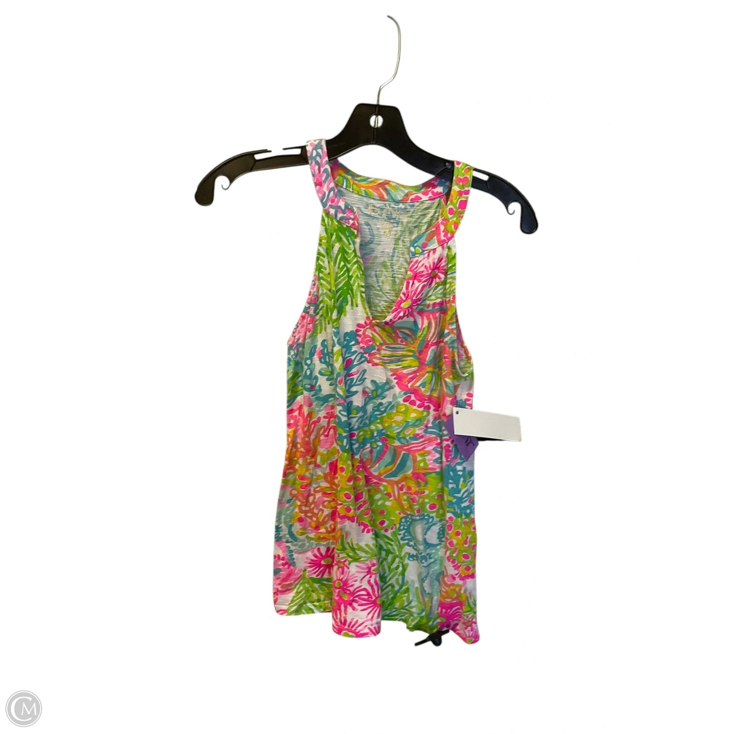 Top Sleeveless Designer By Lilly Pulitzer In Multi-colored, Size: Xs
