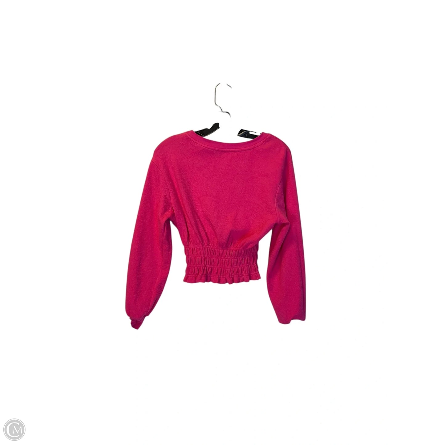Top Long Sleeve By Maeve In Pink, Size: Xxs