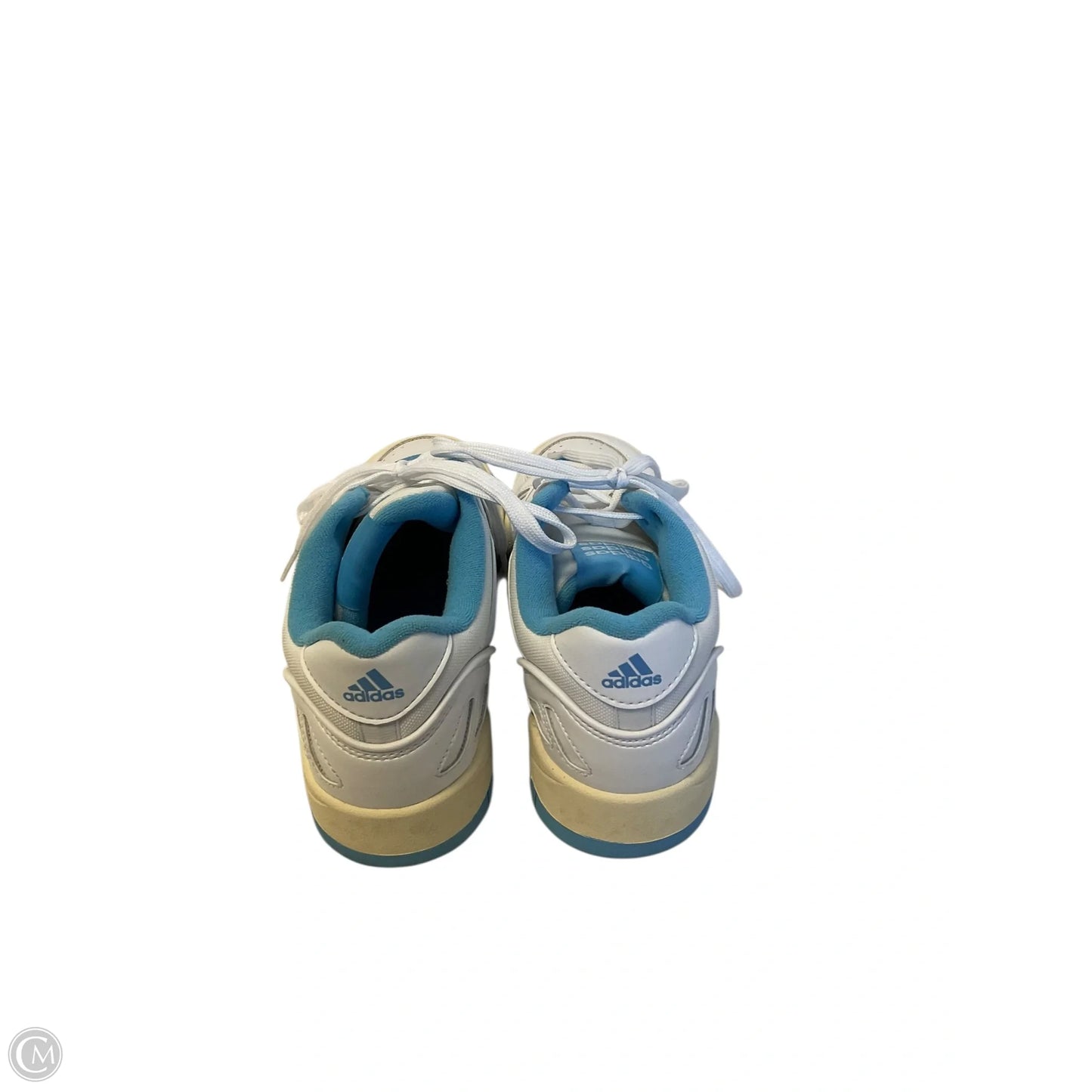 Shoes Athletic By Adidas In Blue & Cream, Size: 8