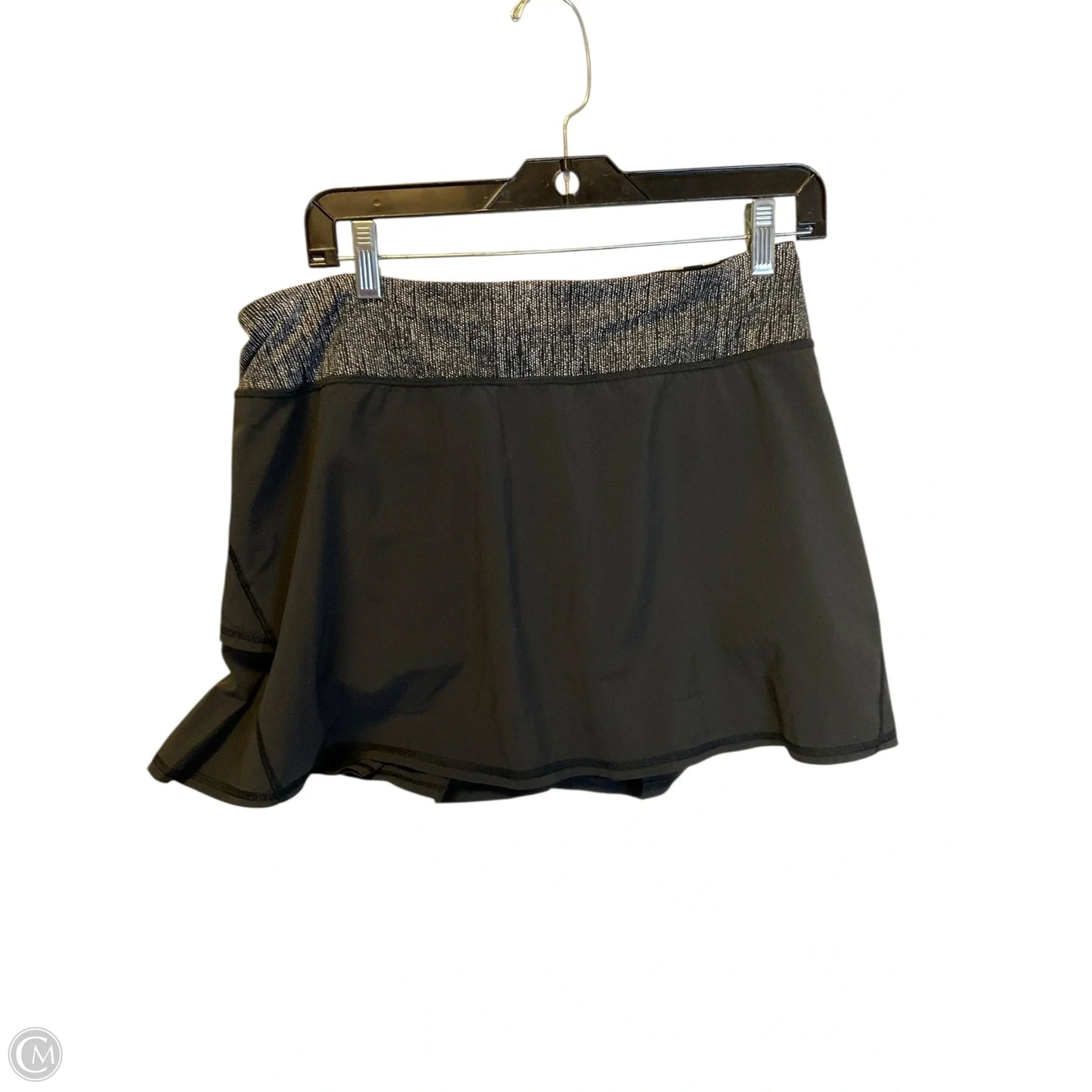Athletic Skirt By Lululemon In Black, Size: 8