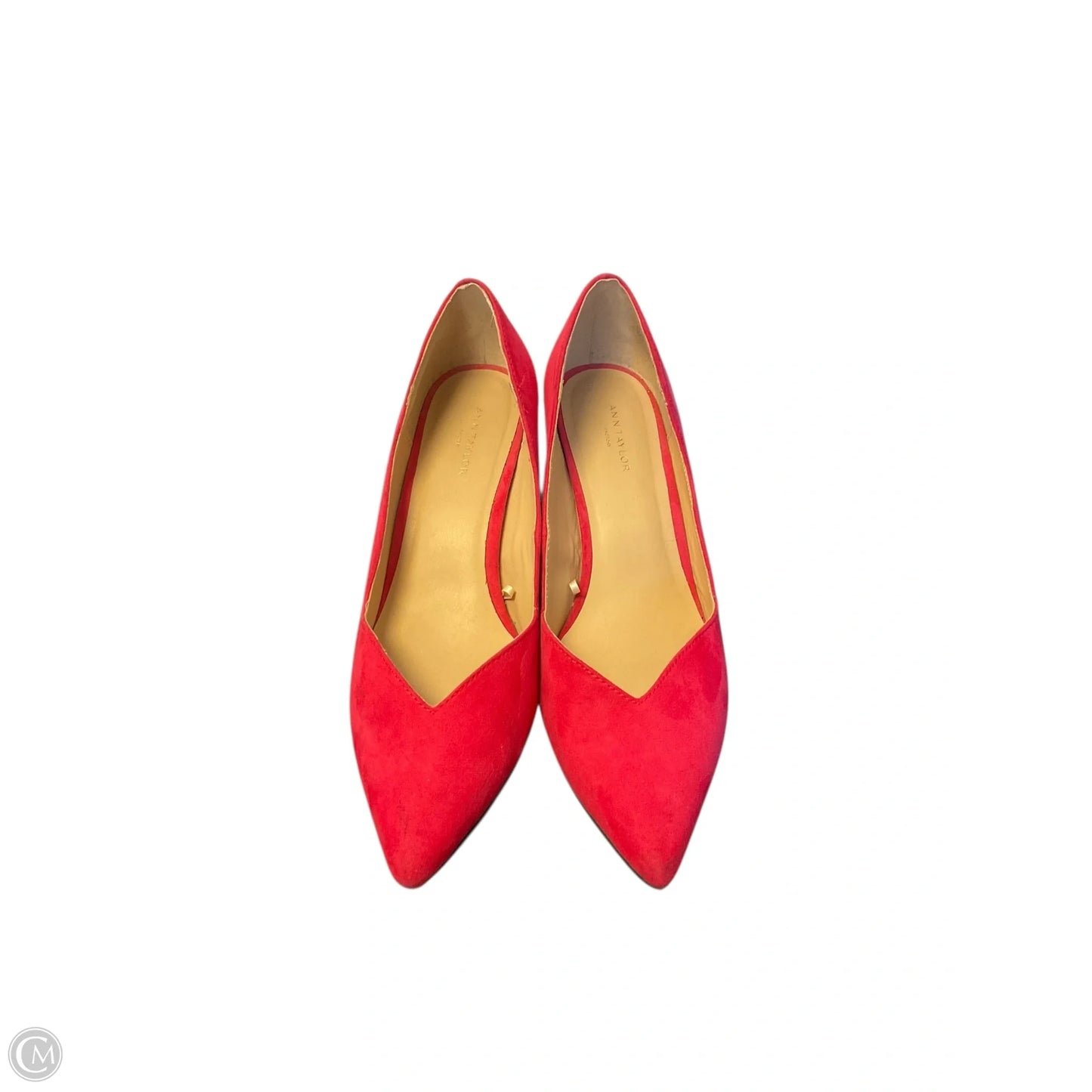 Shoes Heels Kitten By Ann Taylor In Pink, Size: 7.5