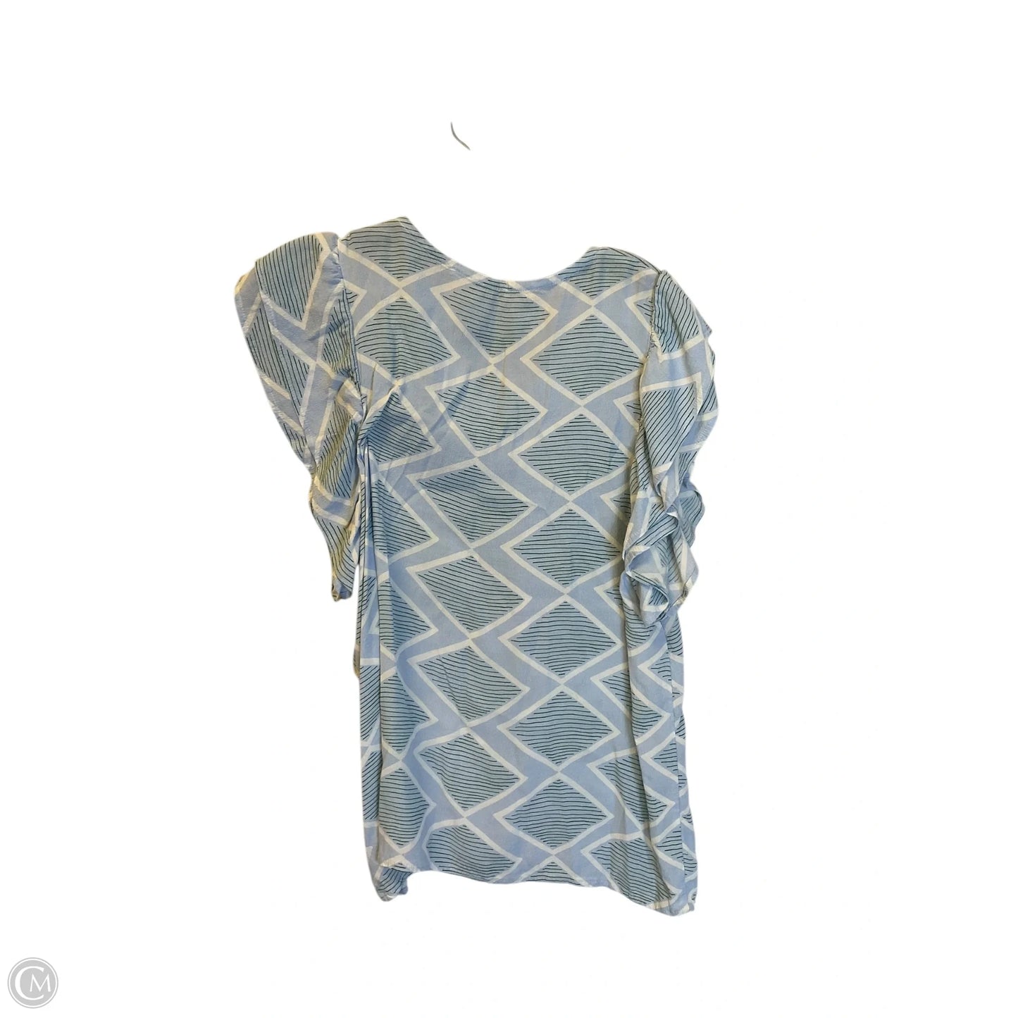 Top Short Sleeve By Clothes Mentor In Blue, Size: L