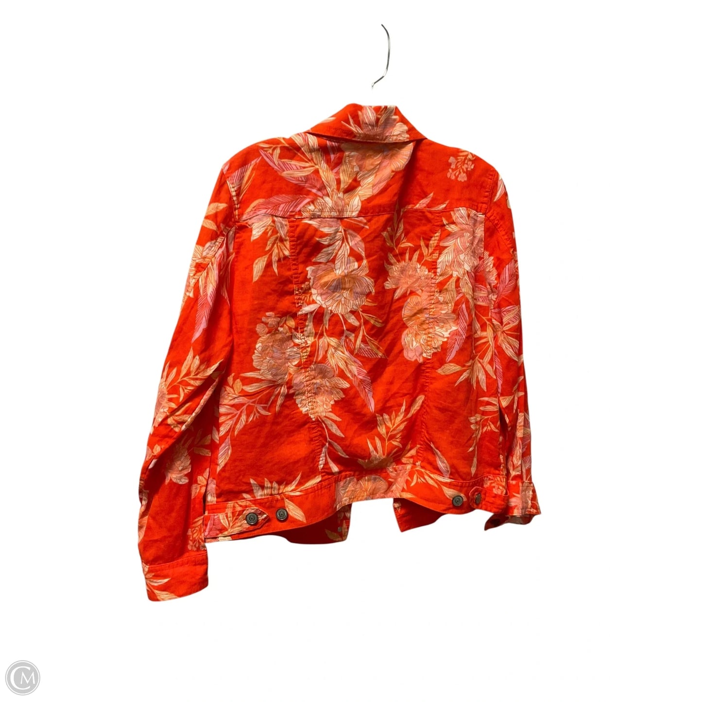 Jacket Other By Cynthia Maxx In Floral Print, Size: M