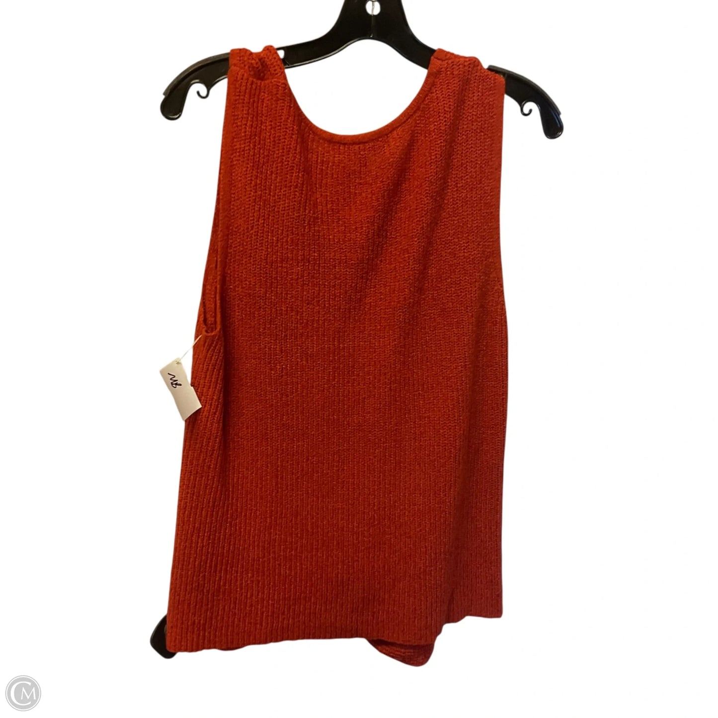 Top Sleeveless By Marled In Orange, Size: L