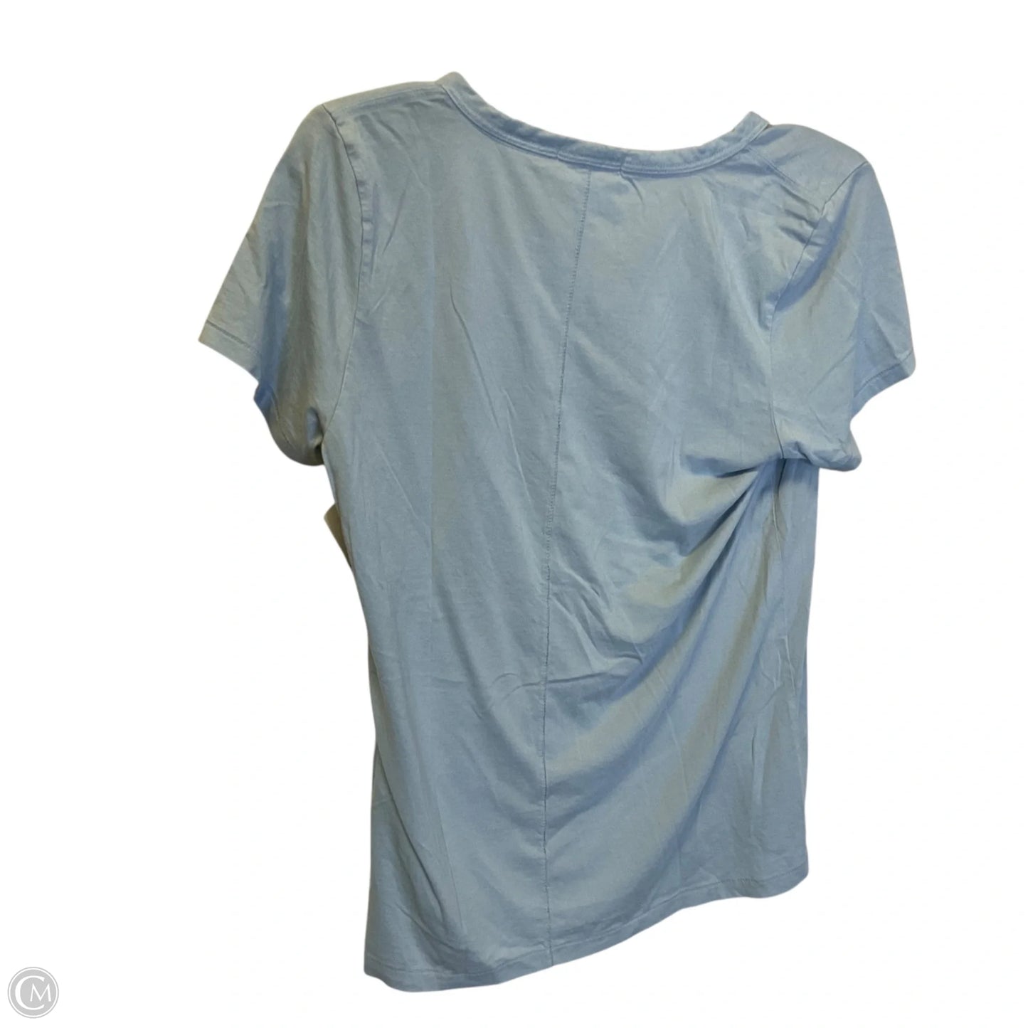 Top Short Sleeve Basic By Rag And Bone In Blue, Size: L
