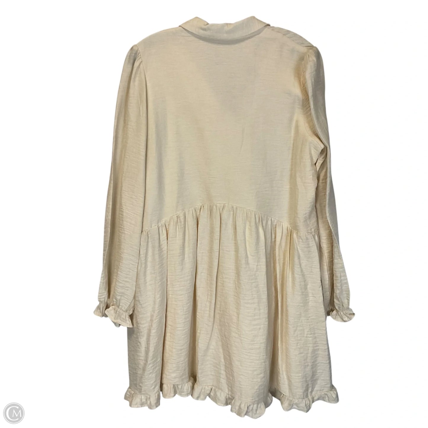 Dress Casual Short By Cmc In Cream, Size: L