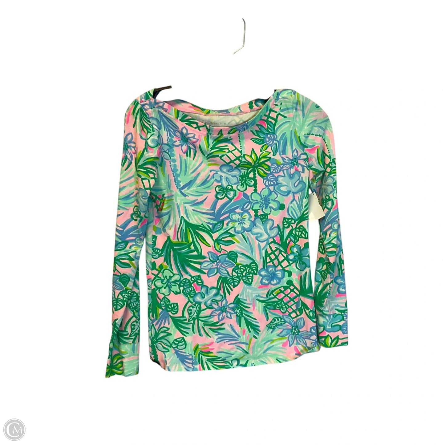 Top Long Sleeve Designer By Lilly Pulitzer In Multi-colored, Size: Xs