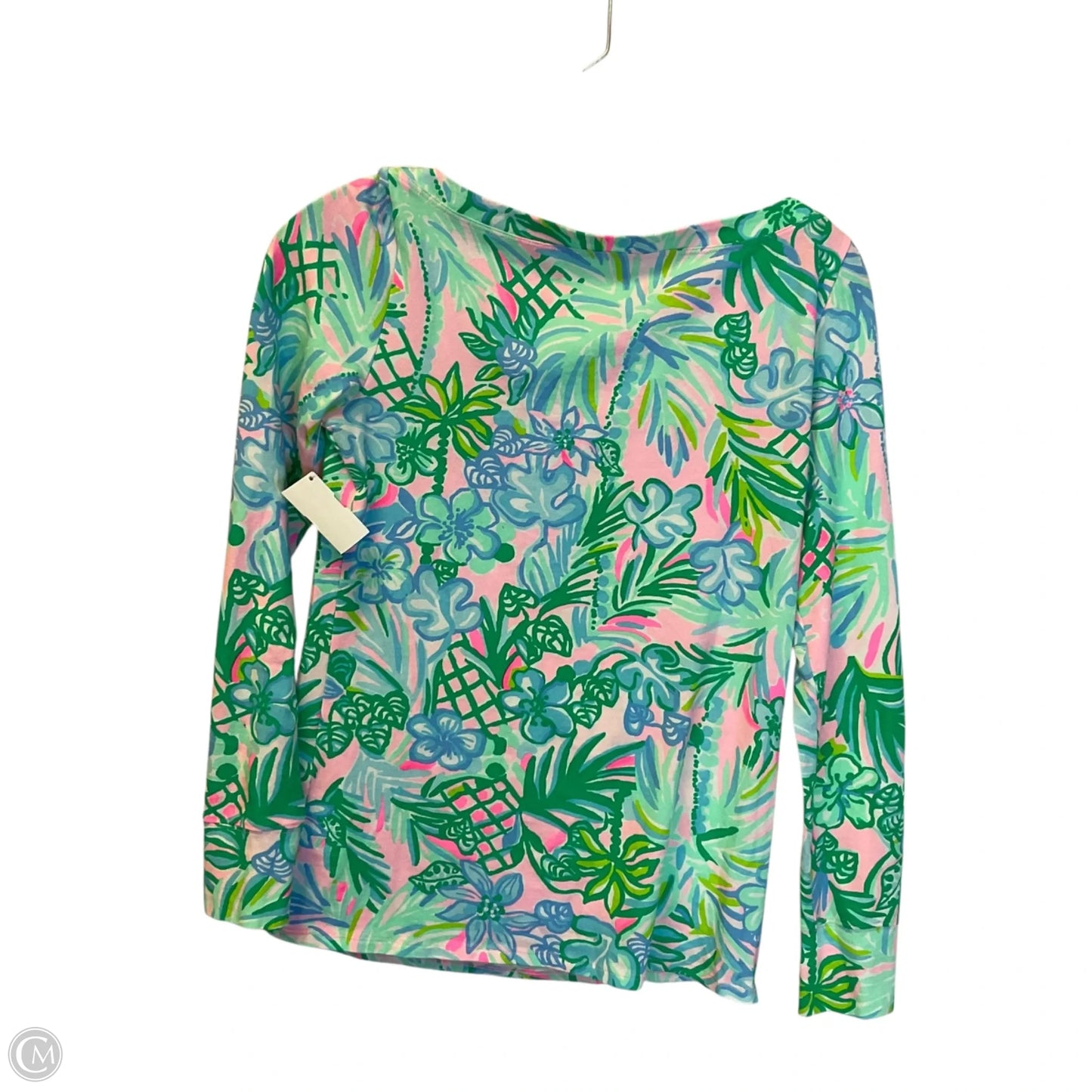 Top Long Sleeve Designer By Lilly Pulitzer In Multi-colored, Size: Xs