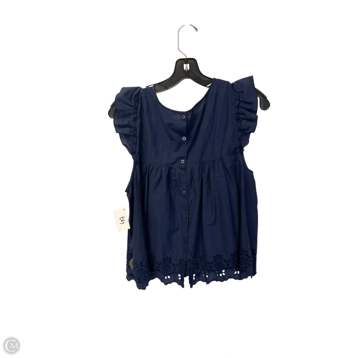 Top Sleeveless By Aerie In Navy, Size: L