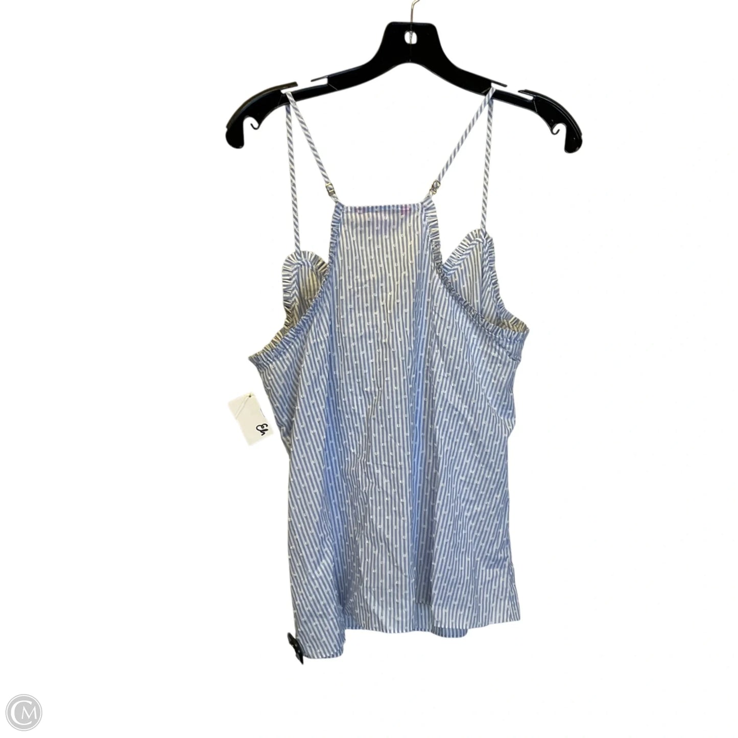 Tank Top Designer By Lilly Pulitzer In Blue, Size: L