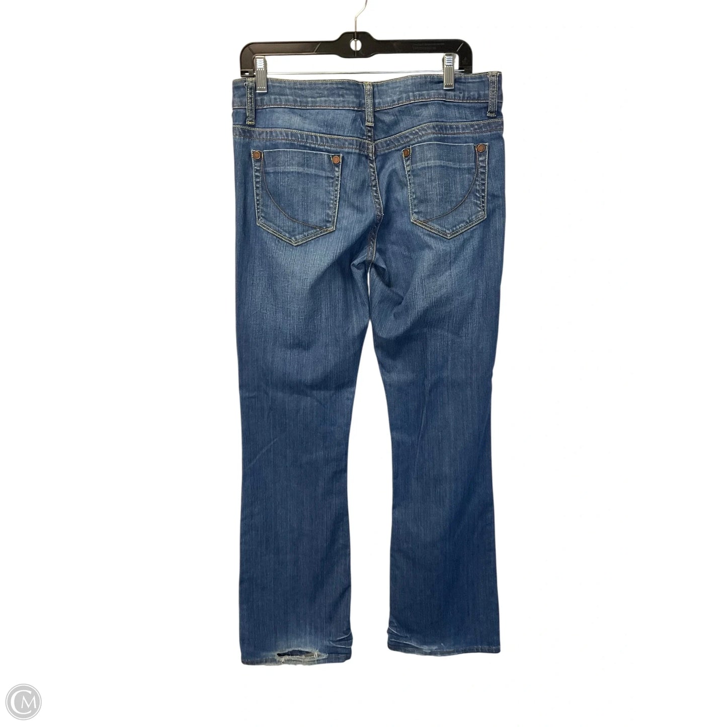 Jeans Boot Cut By Paper Denim Cloth In Blue Denim, Size: 8