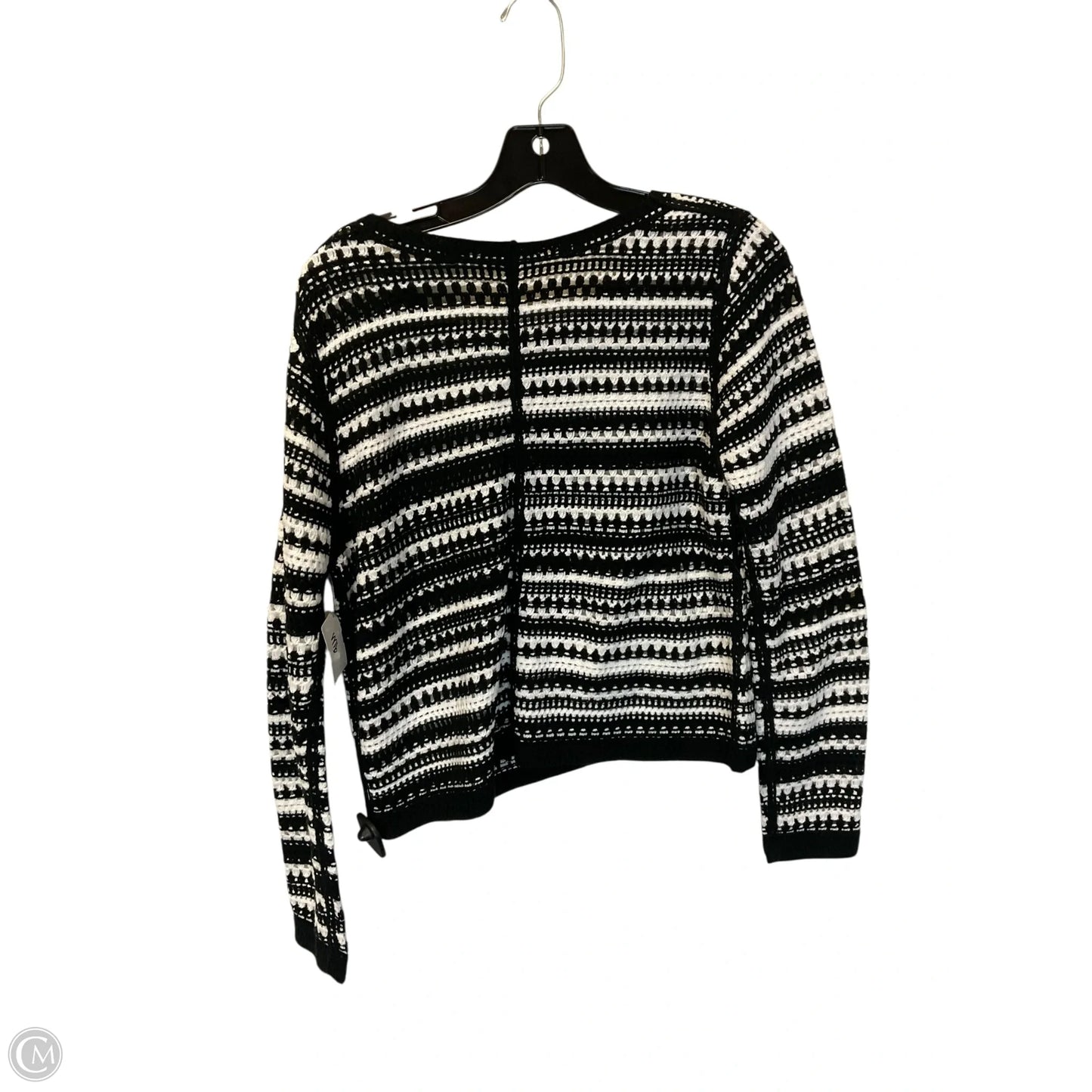 Cardigan By Nanette By Nanette Lepore In Black & White, Size: M