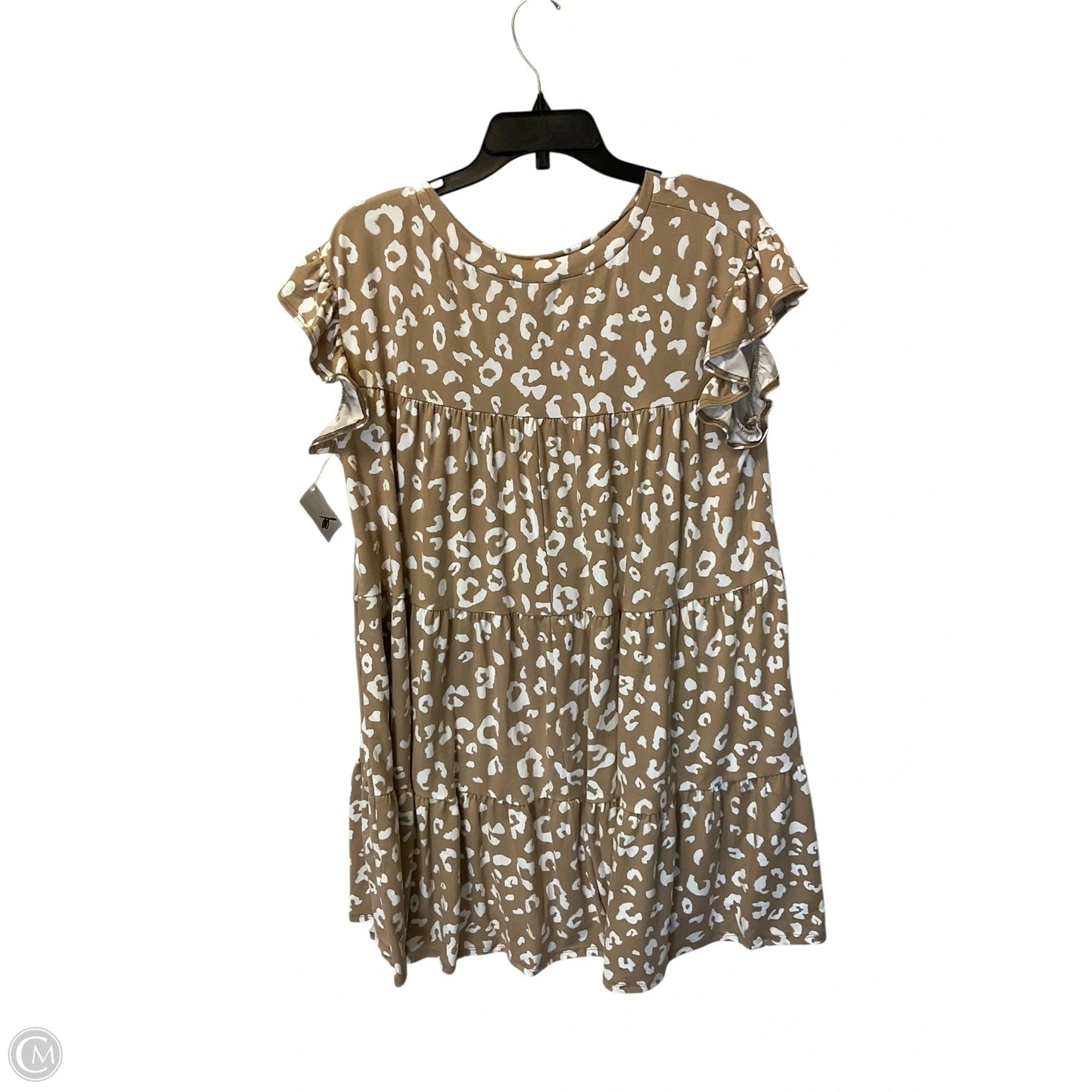 Dress Casual Midi By Entro In Animal Print, Size: S