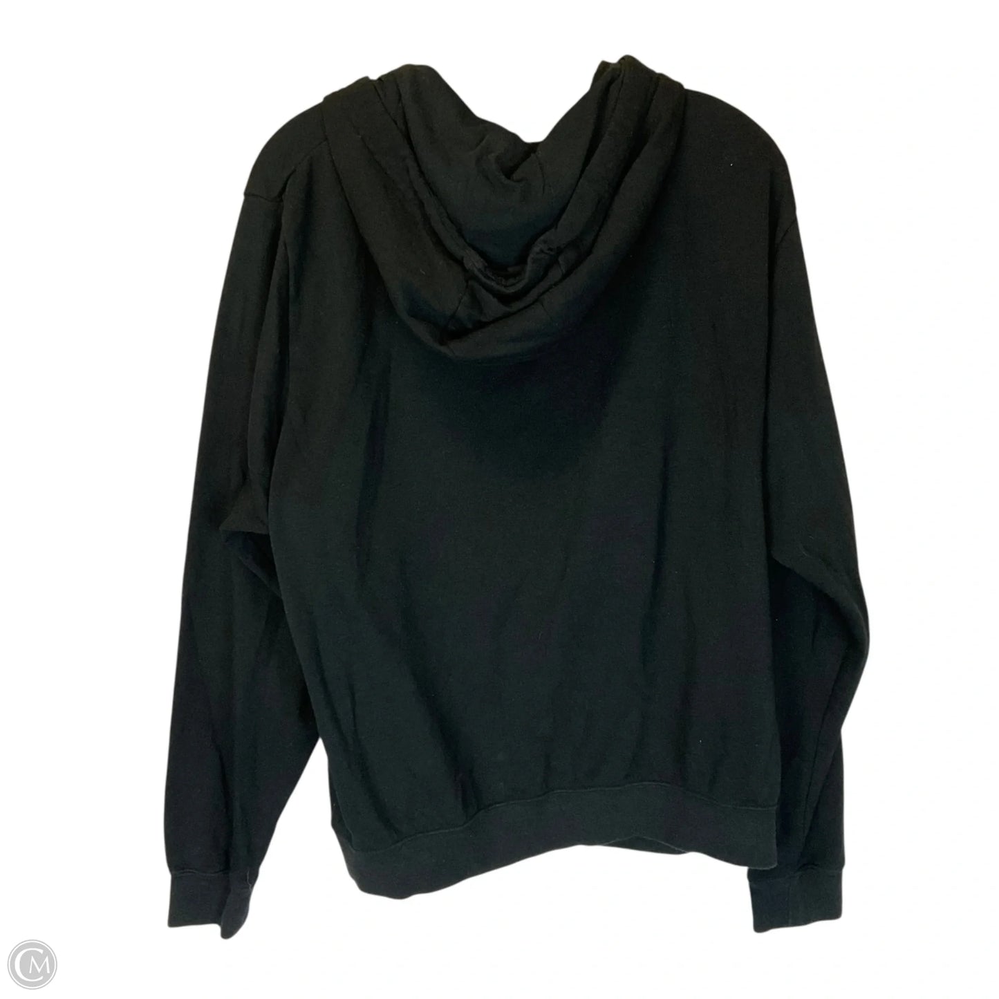 Athletic Sweatshirt Hoodie By Nike Apparel In Black, Size: M
