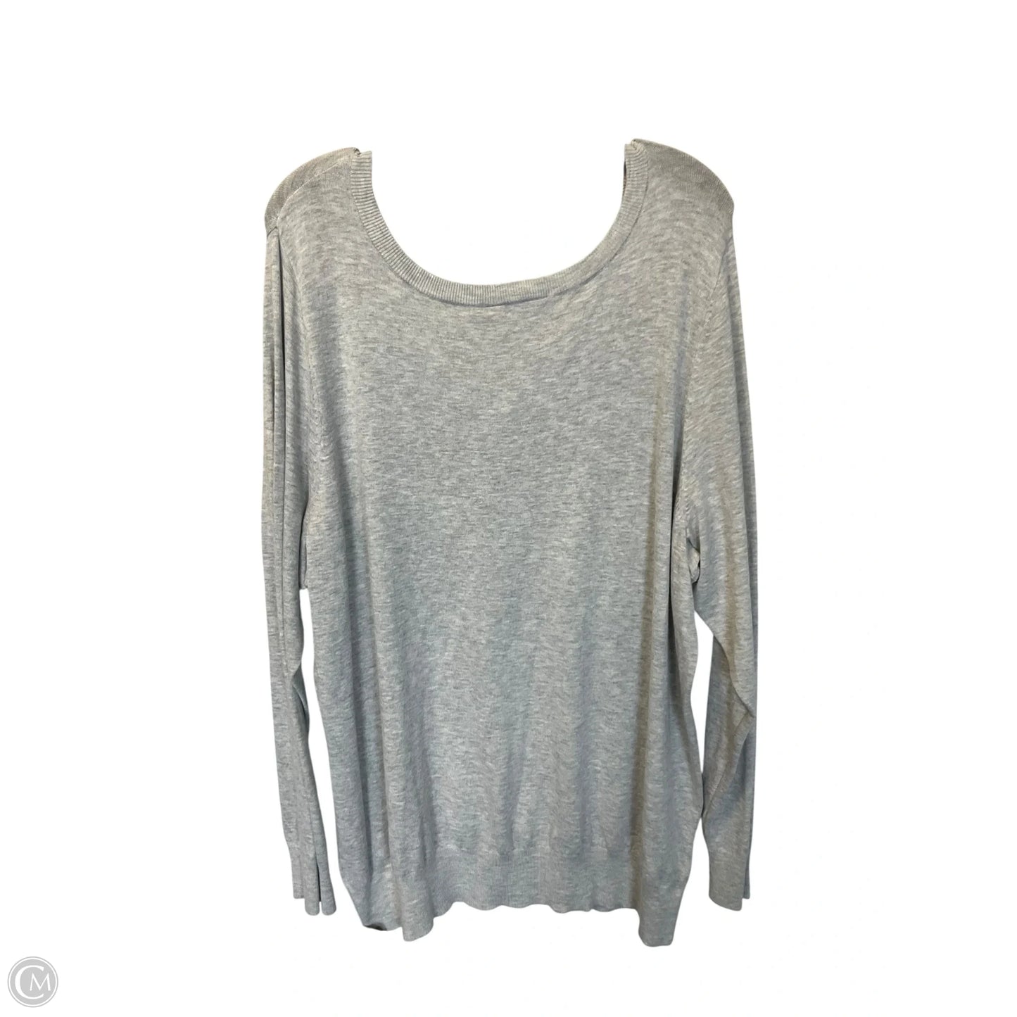 Cardigan By Lane Bryant In Grey, Size: 8