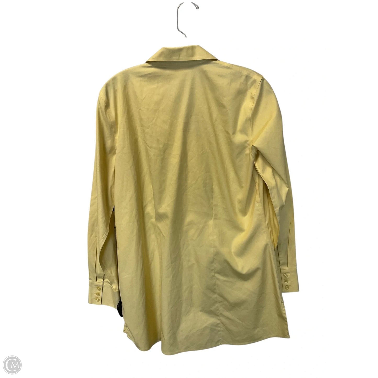 Top Long Sleeve By Chicos In Yellow, Size: S