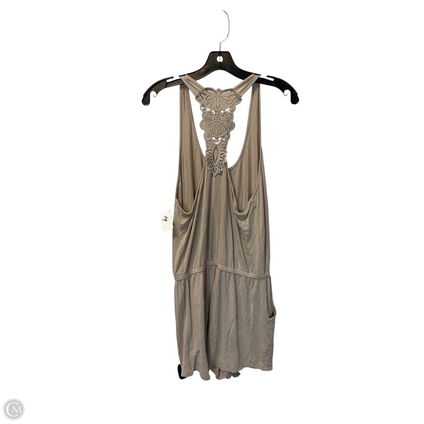 Romper By Aerie In Tan, Size: L
