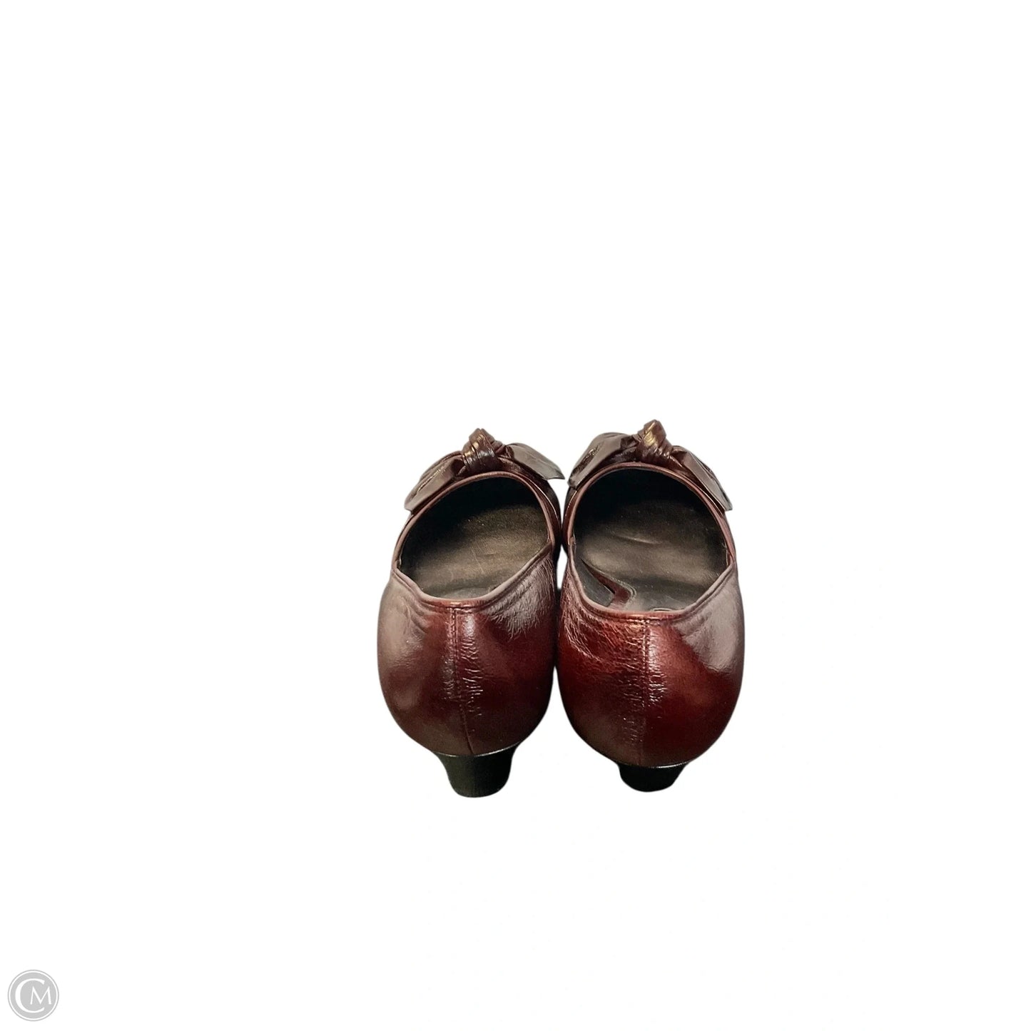 Shoes Heels Kitten By Via Spiga In Red, Size: 8.5