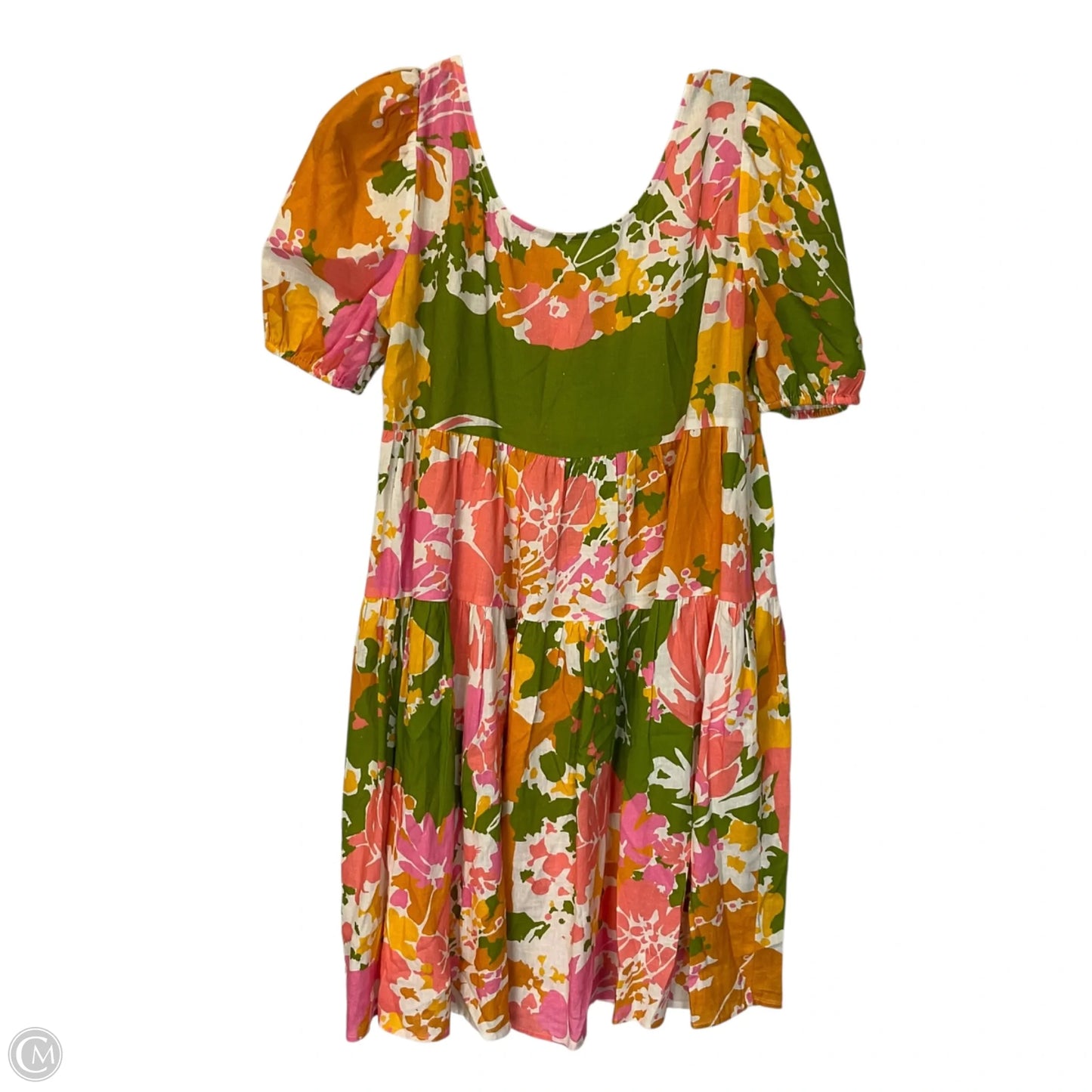 Dress Casual Short By Julie Brown In Floral Print, Size: S
