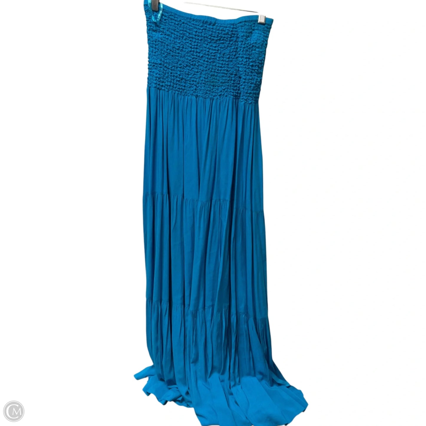 Dress Casual Maxi By Michael By Michael Kors In Blue, Size: Xl