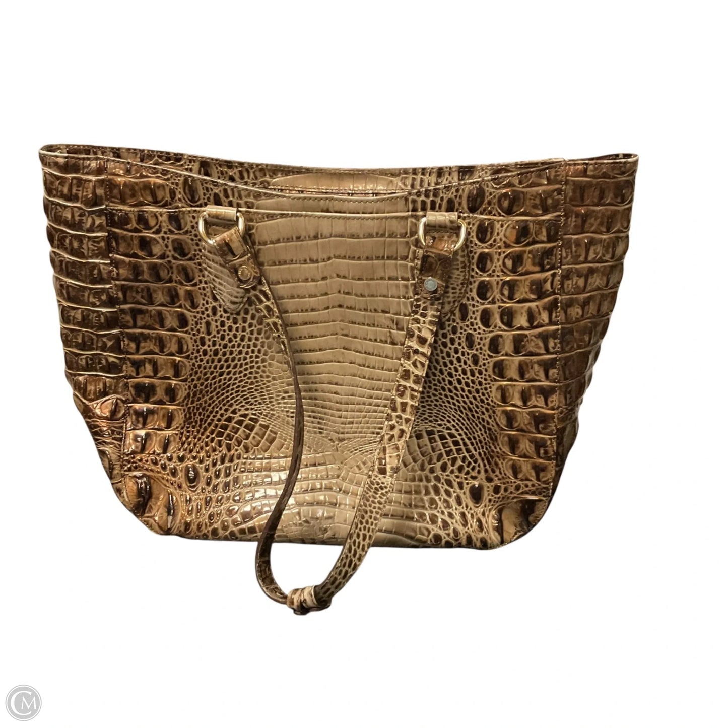 Handbag Designer By Brahmin, Size: Large