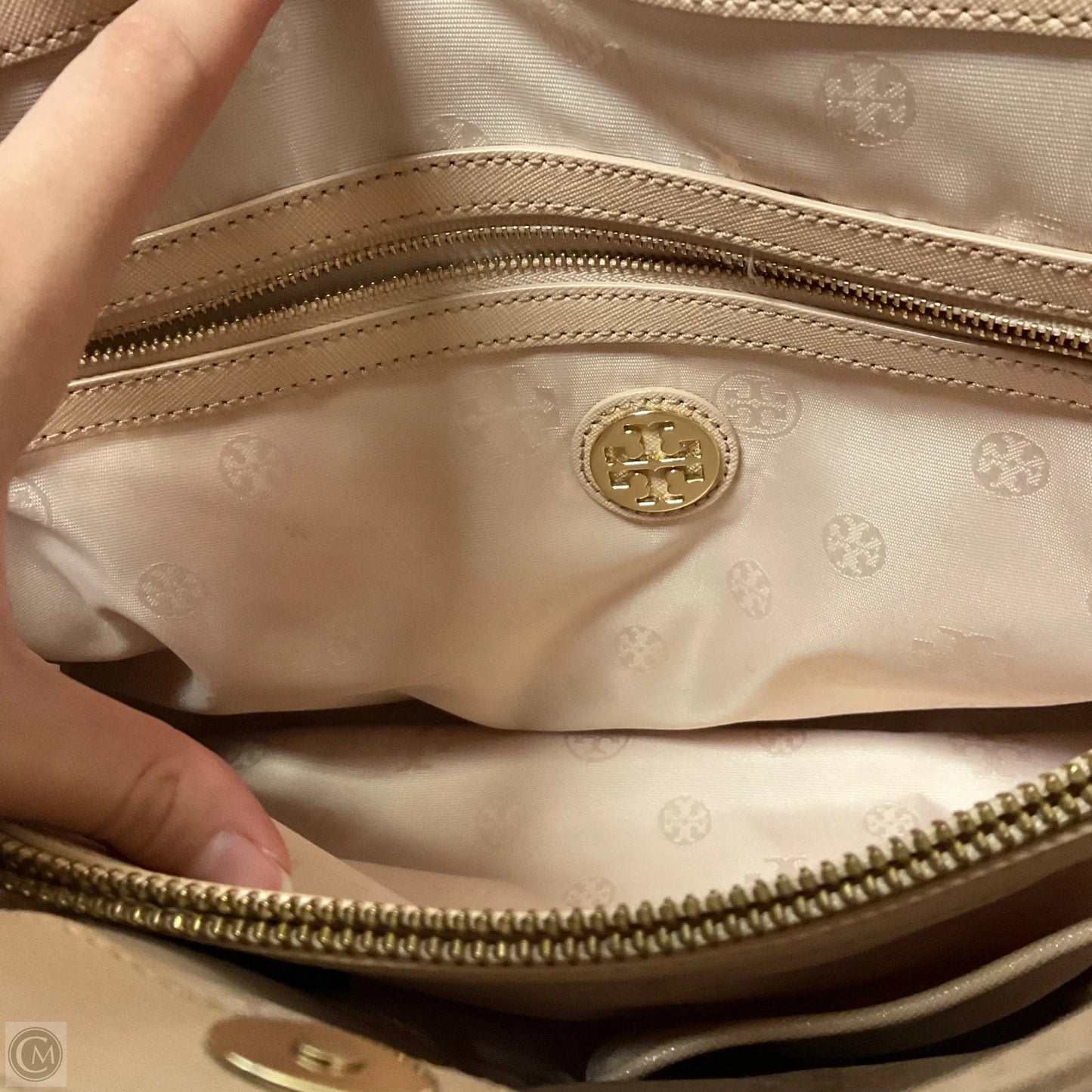 Handbag Designer By Tory Burch, Size: Large