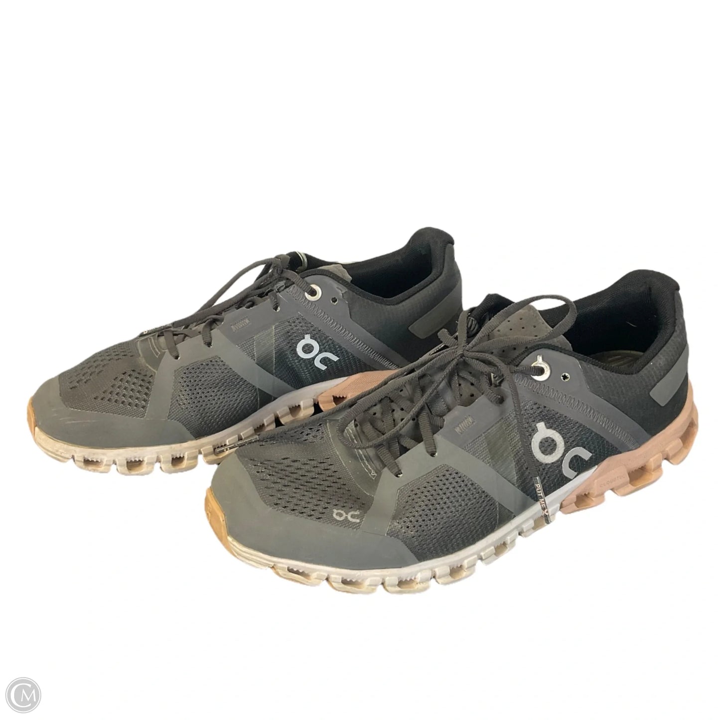 Shoes Athletic By On Cloud In Grey & Pink, Size: 7.5