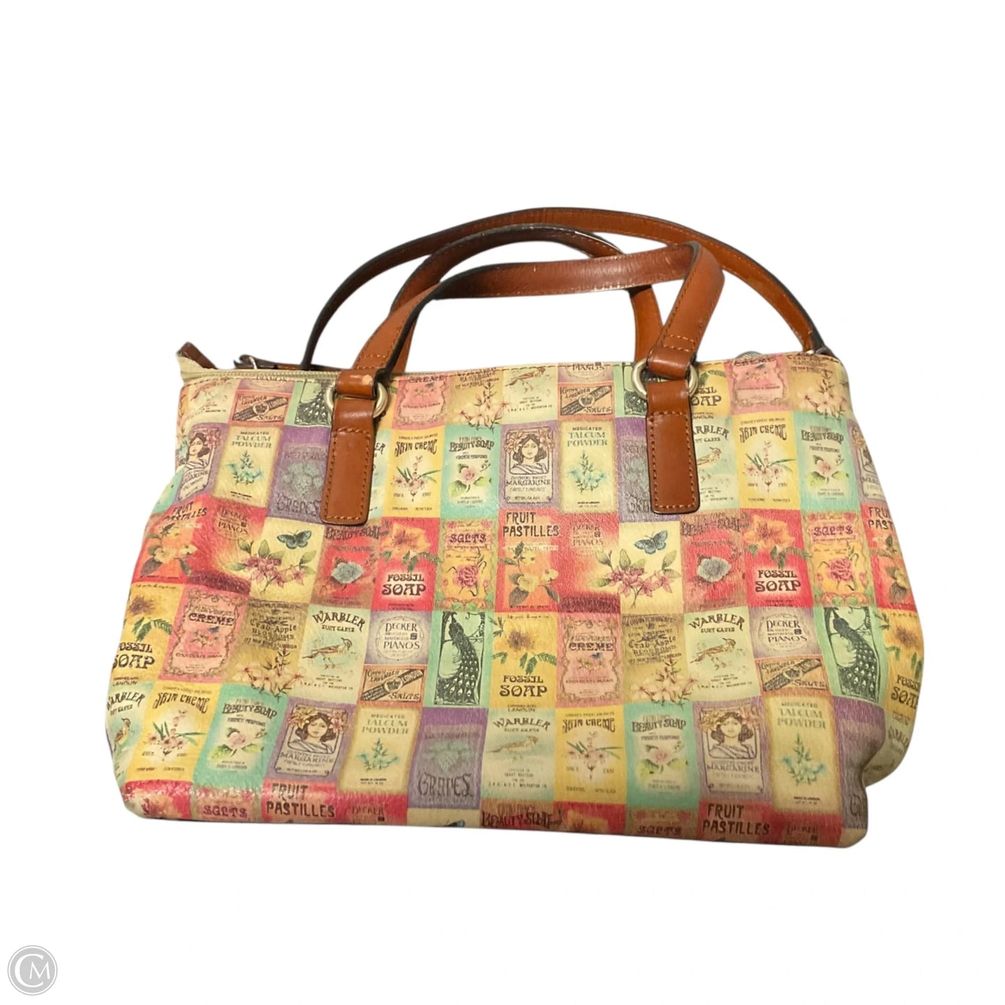 Handbag By Fossil, Size: Small