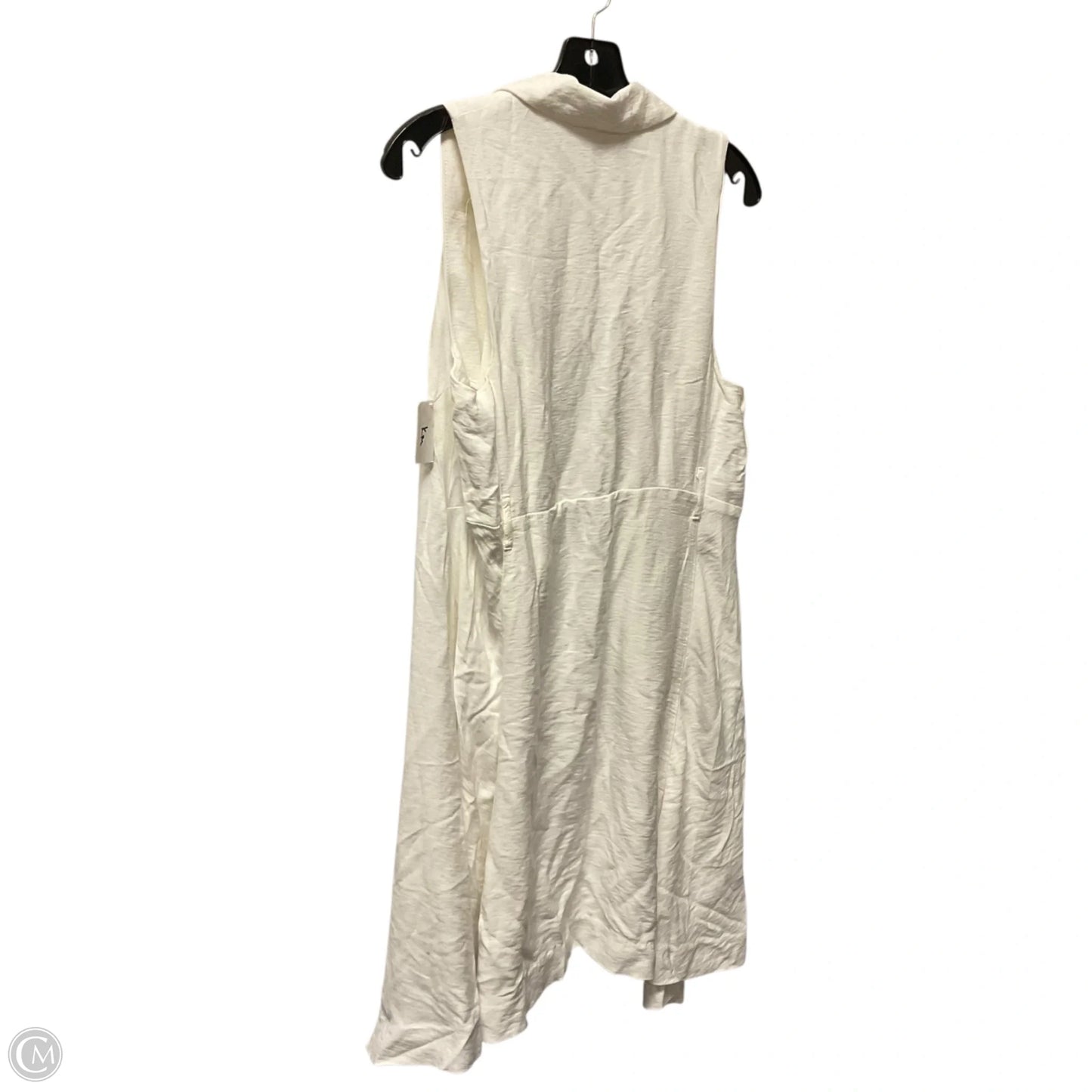 Dress Casual Midi By Anthropologie In White, Size: Xs
