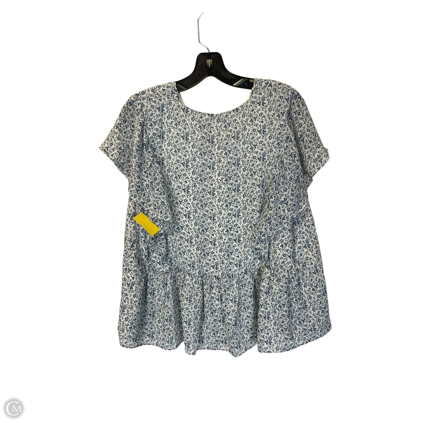 Top Sleeveless By Madewell In Floral Print, Size: Xl