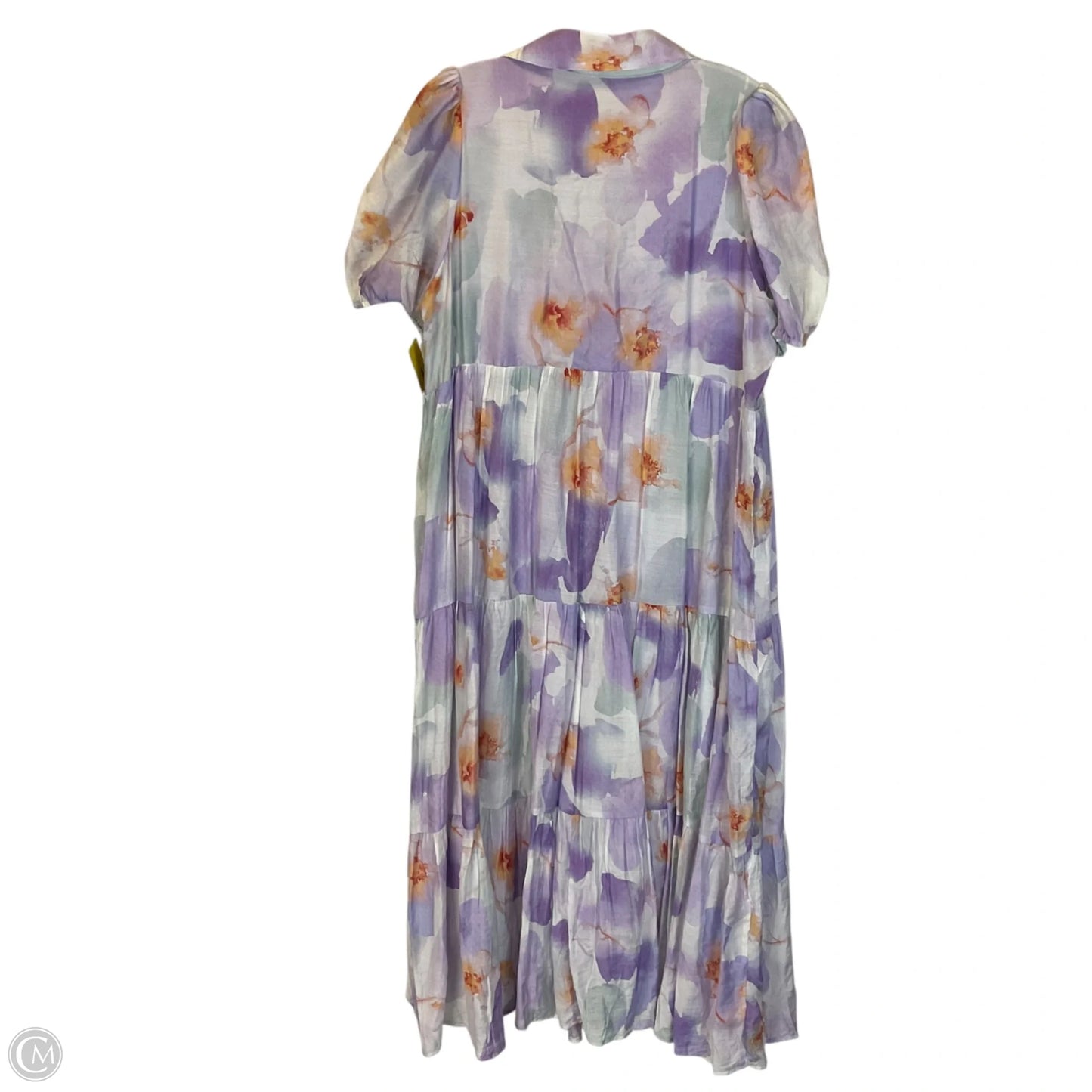 Dress Casual Maxi By Tcec In Floral Print, Size: L