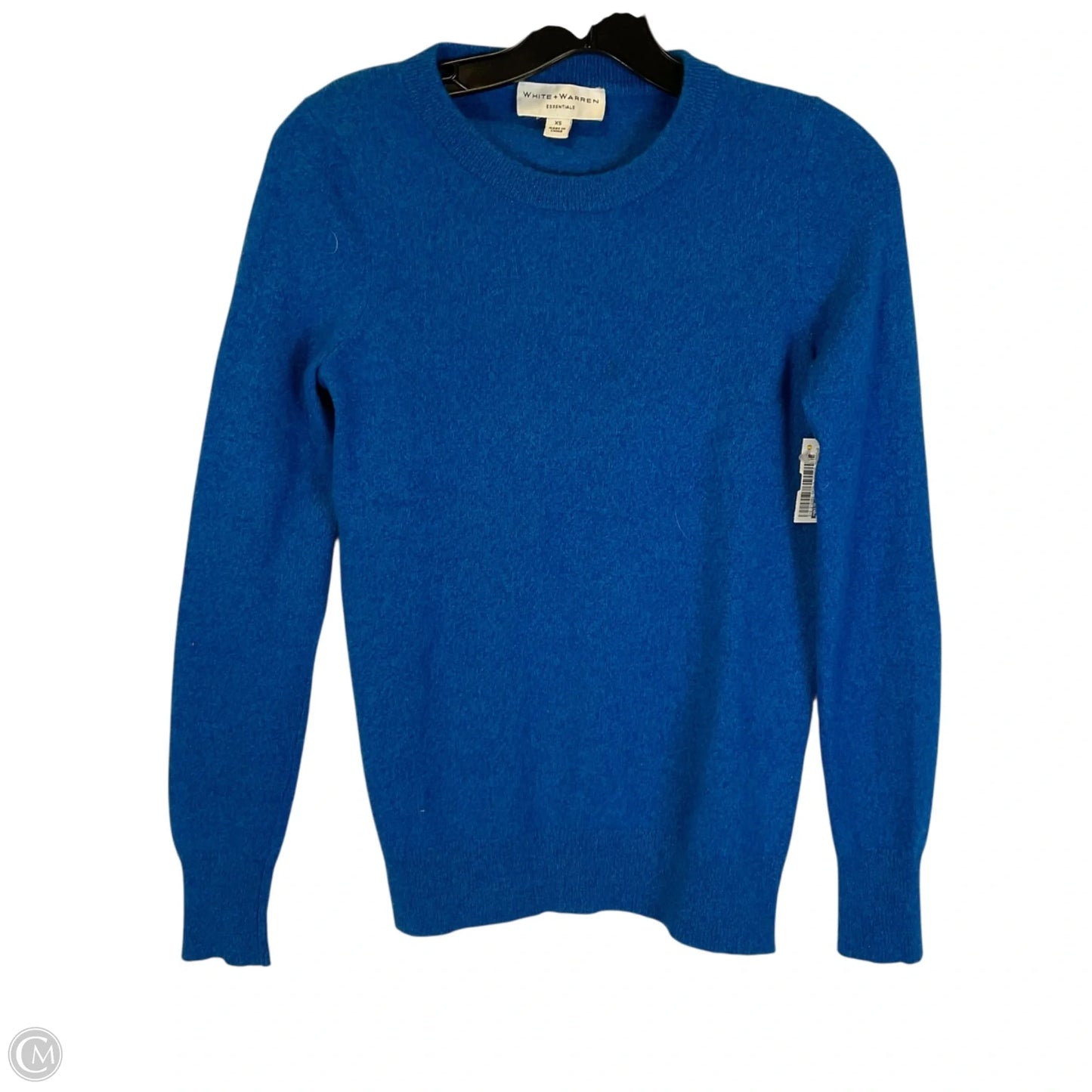 Sweater By White And Warren In Blue, Size: Xs