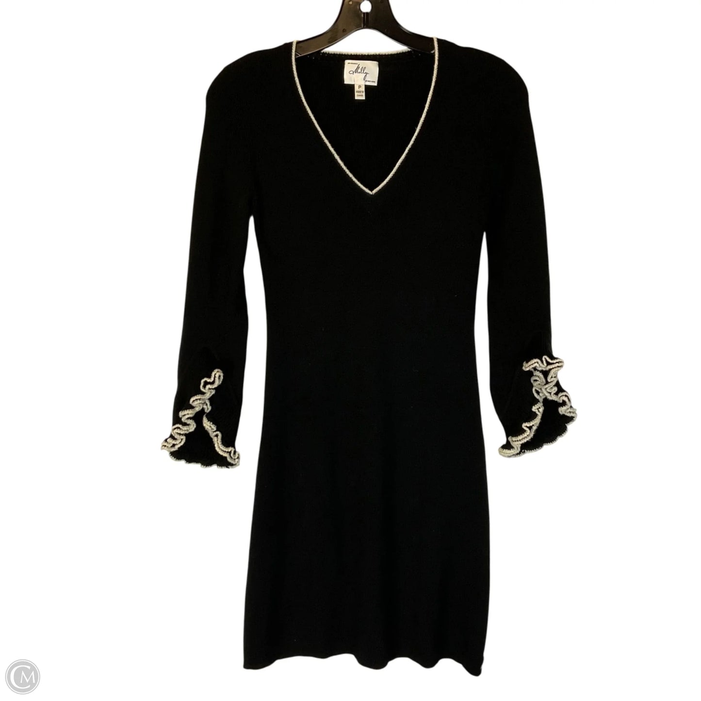 Dress Designer By Milly In Black, Size: S